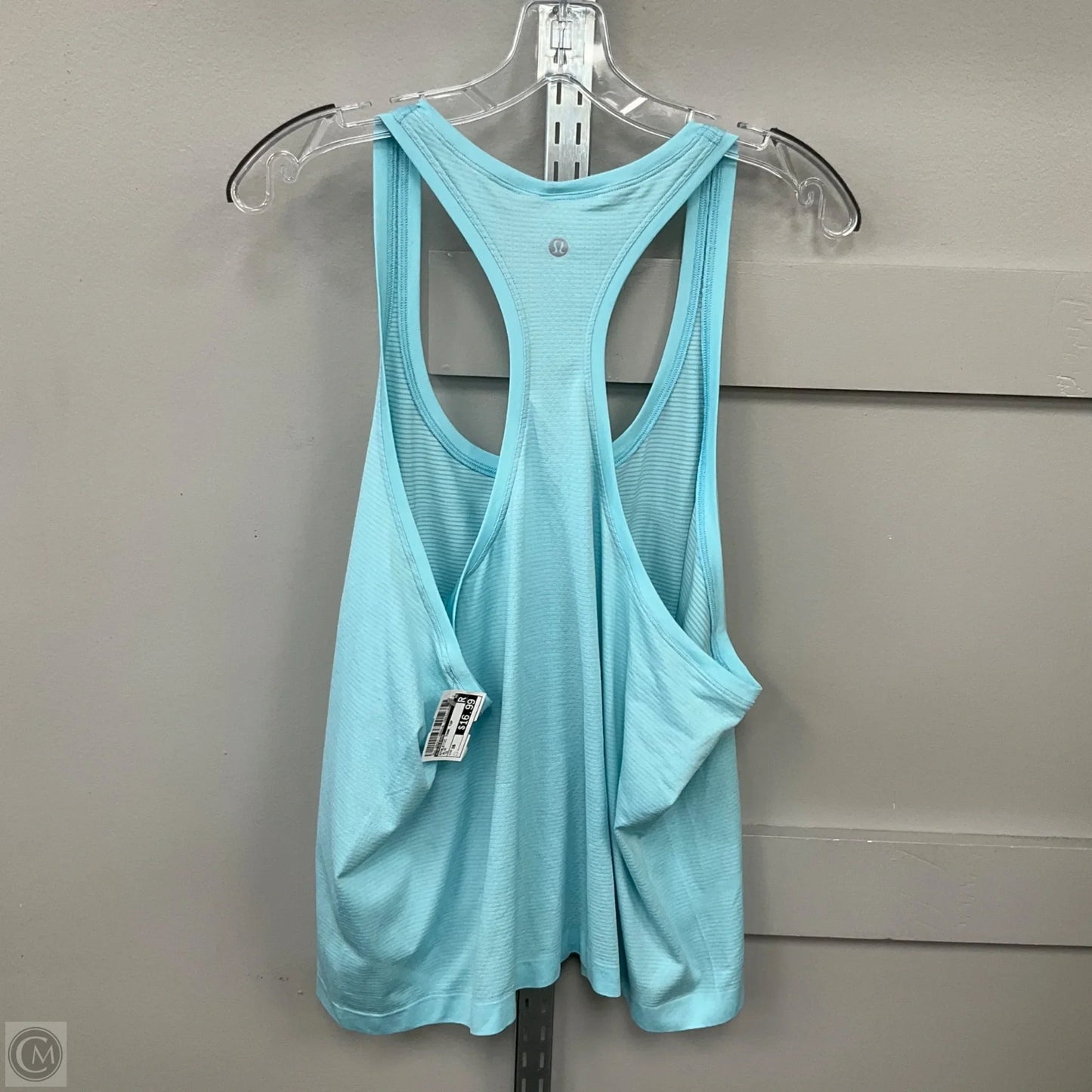 Athletic Tank Top By Lululemon In Blue, Size: 16
