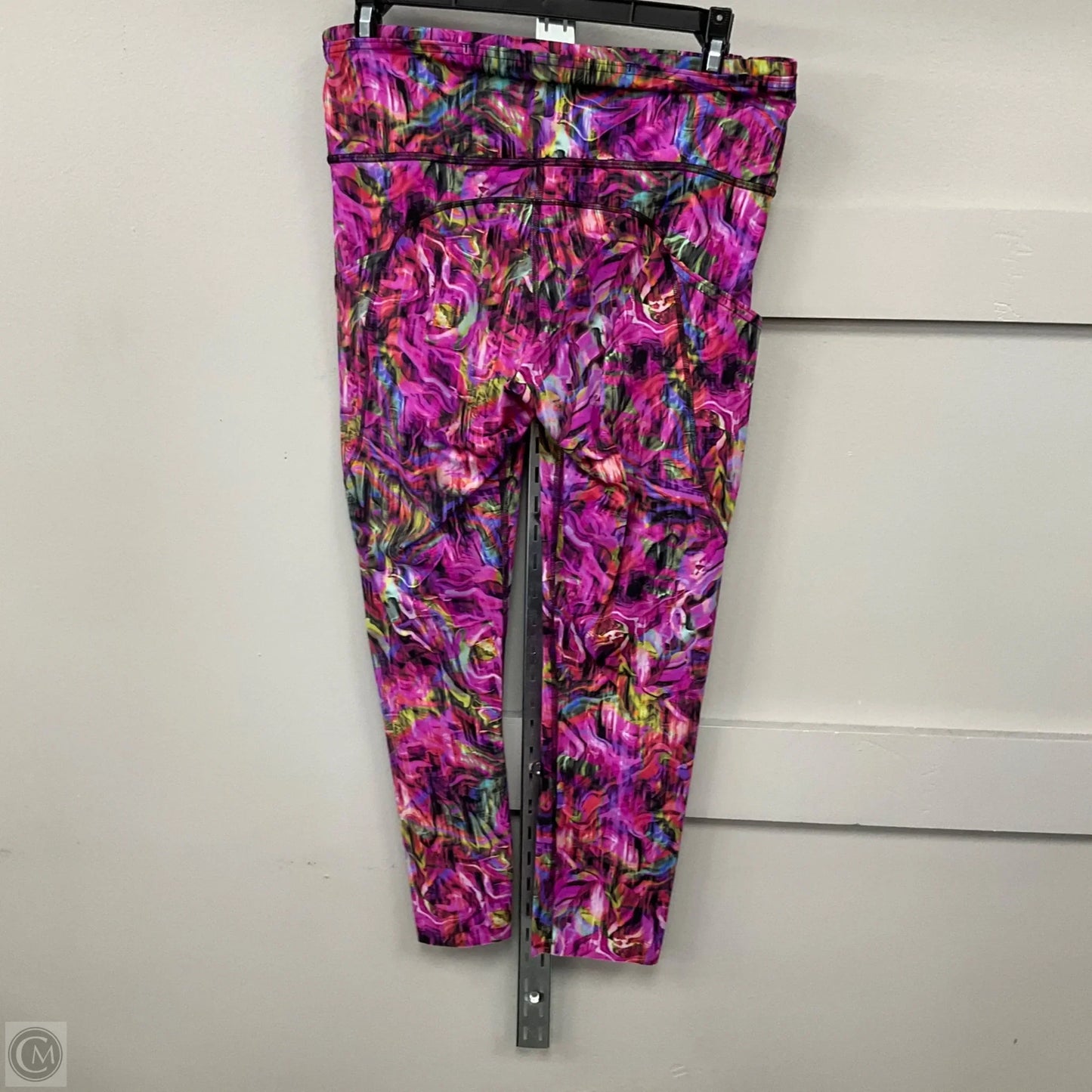 Athletic Leggings By Lululemon In Multi-colored, Size: 8