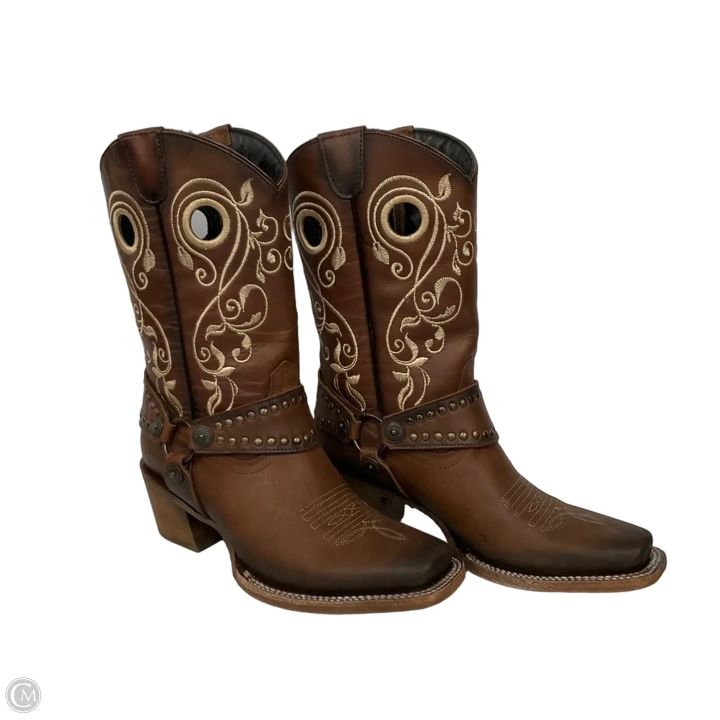 Boots Western By Cma In Brown, Size: 7