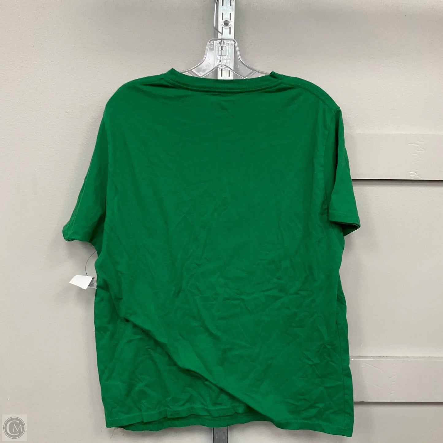 Top Short Sleeve By Cmf In Green, Size: L
