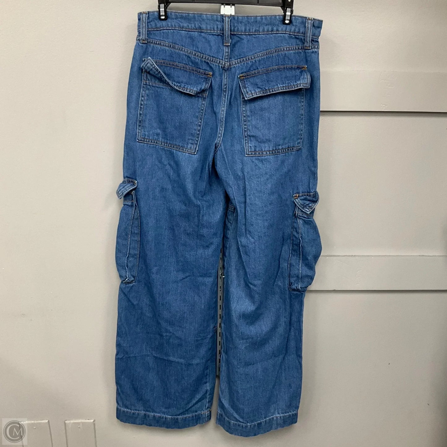 Jeans Wide Leg By Wild Fable In Blue Denim, Size: 6