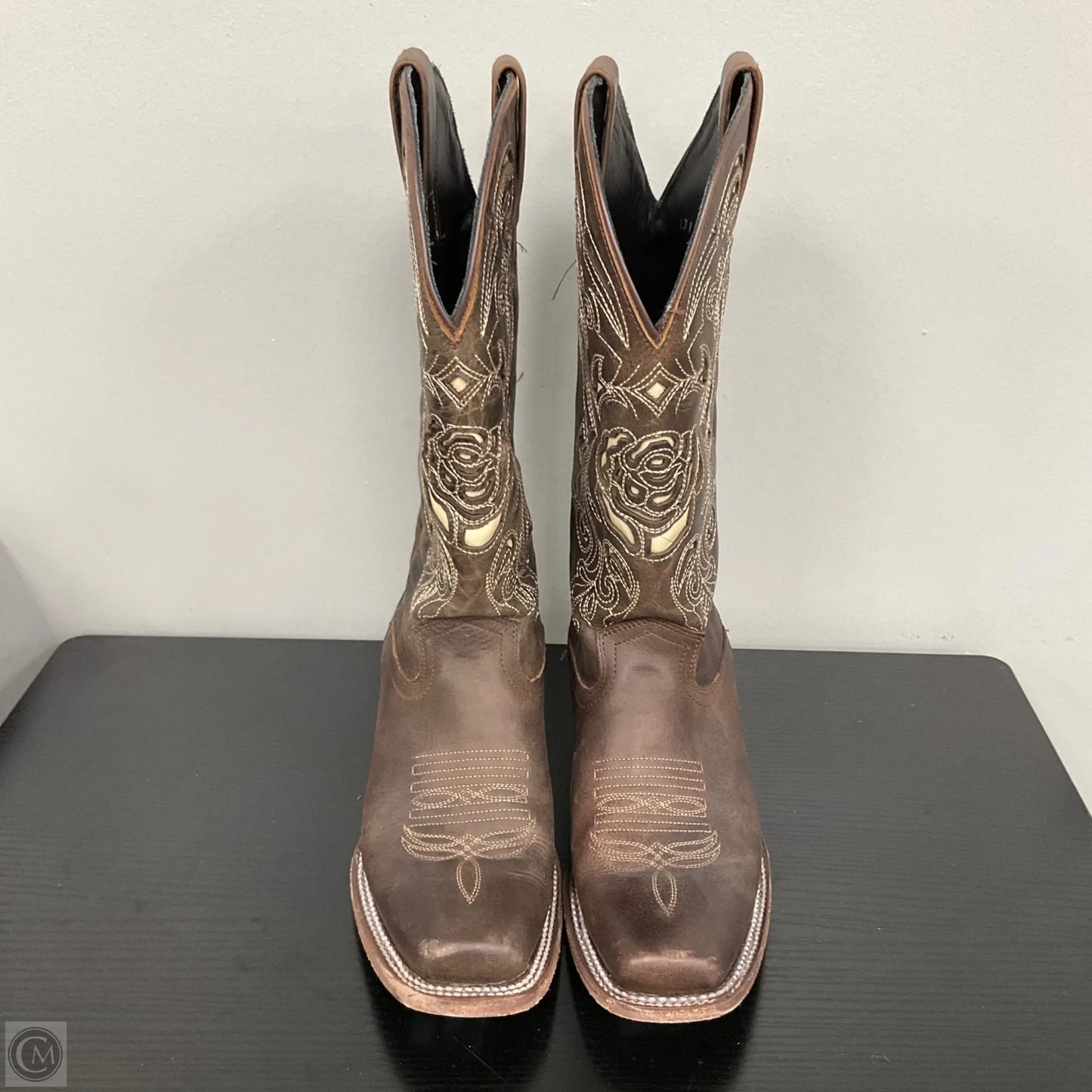 Boots Western By Clothes Mentor In Brown, Size: 9