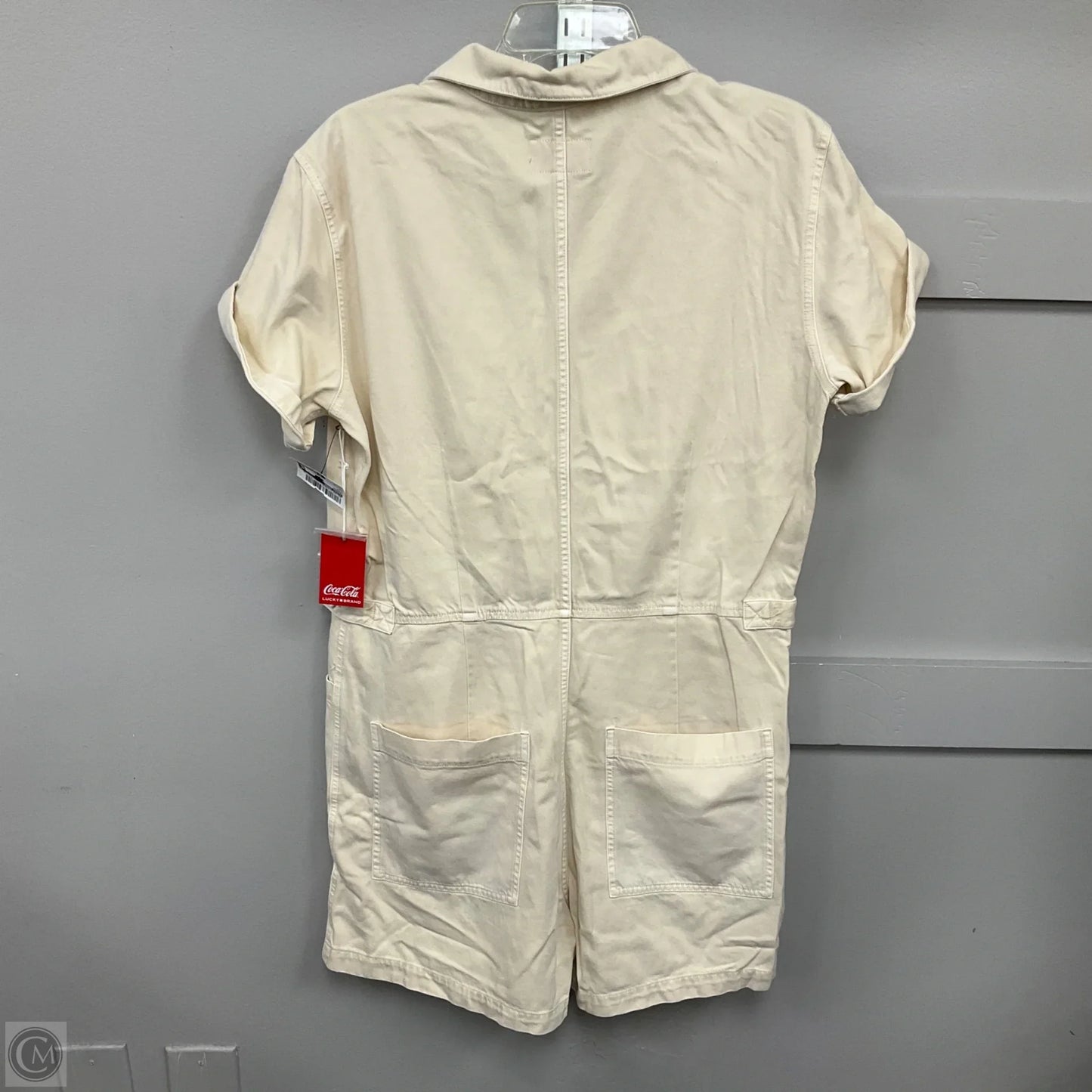 Romper By Lucky Brand In Tan, Size: M