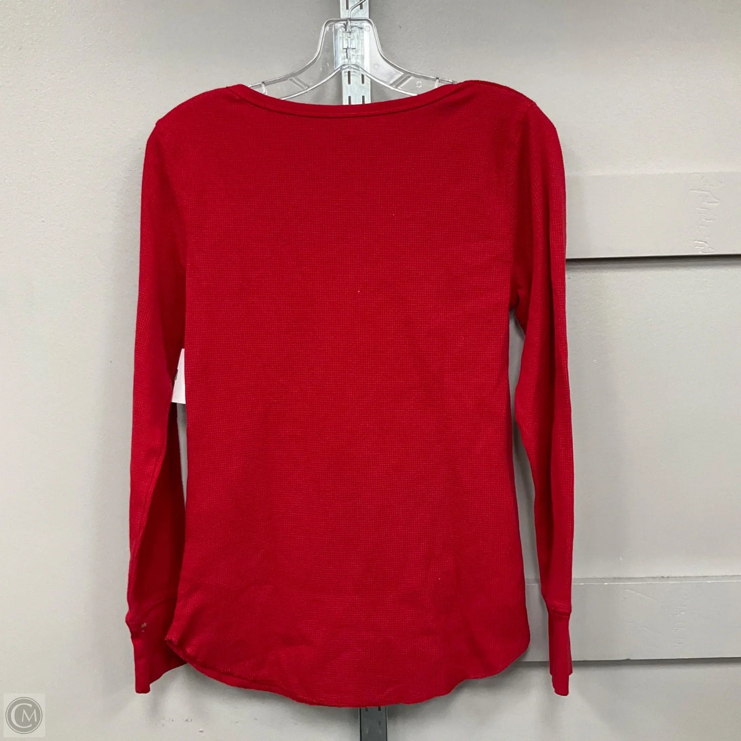 Top Long Sleeve Basic By Old Navy In Red, Size: M