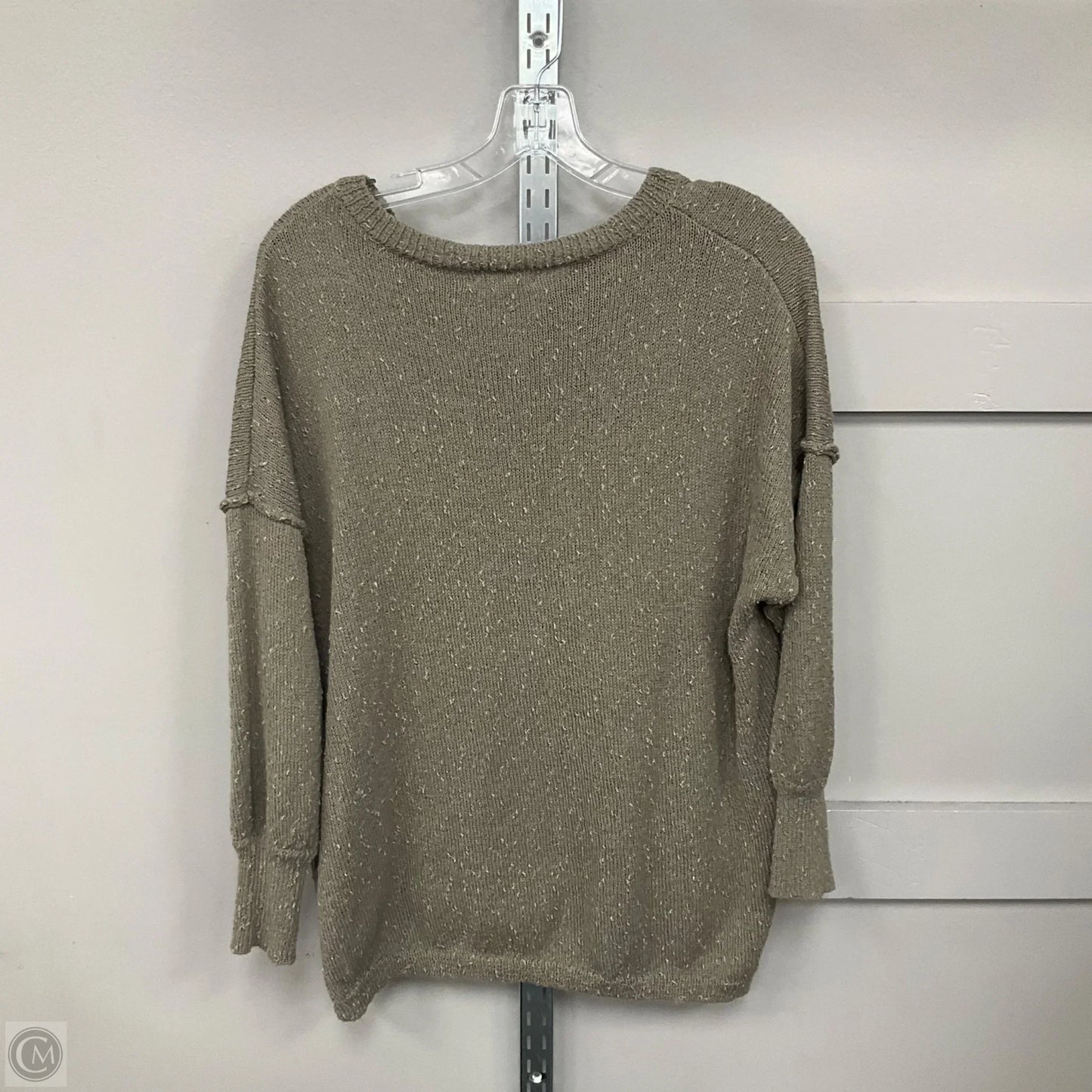 Top Long Sleeve By Gilded Intent In Green, Size: Xs