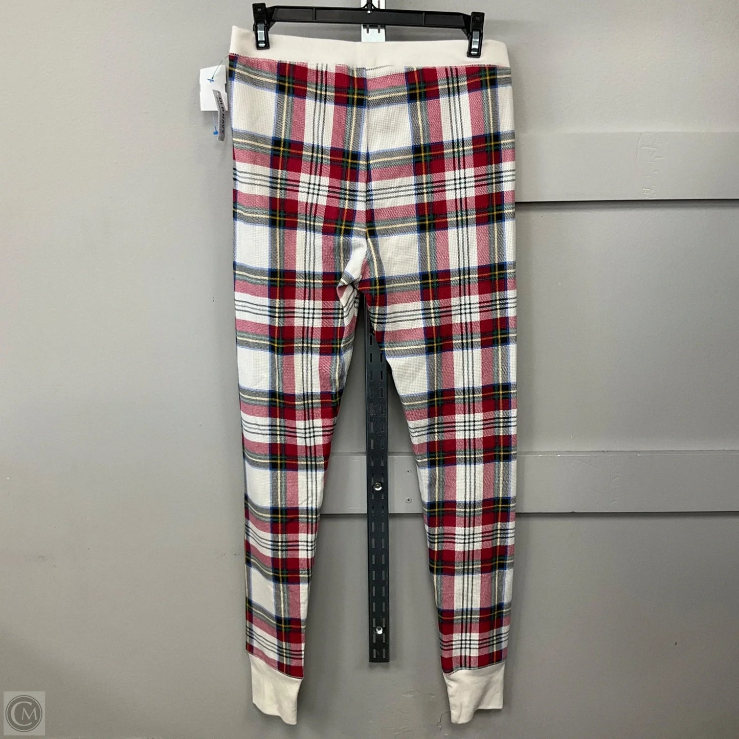 Pajama Pants By Old Navy In Plaid Pattern, Size: M