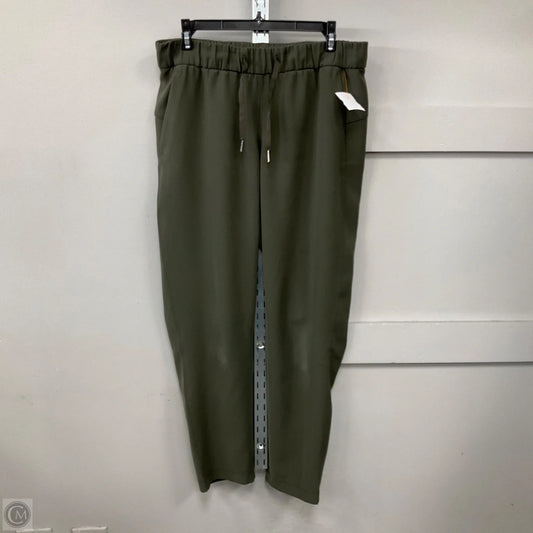 Athletic Pants By Lululemon In Green, Size: 8