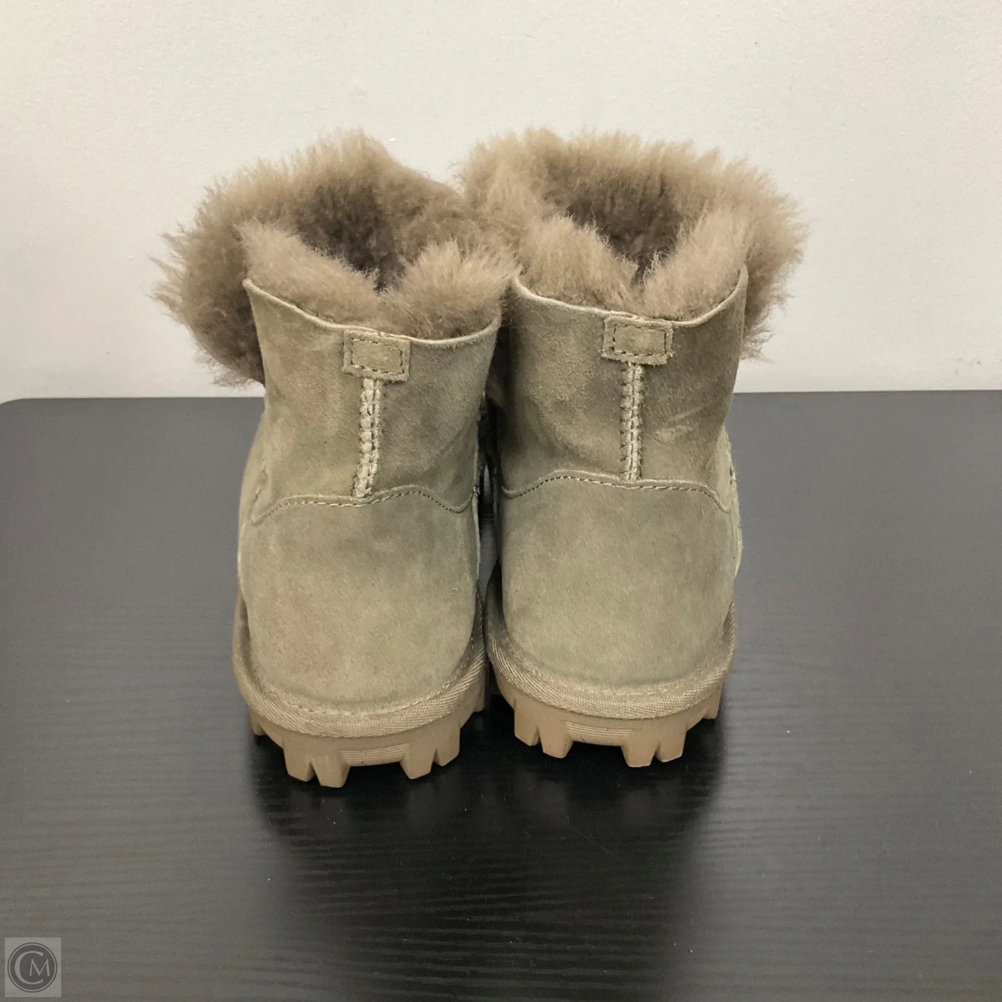 Boots Snow By Clothes Mentor In Brown, Size: 8
