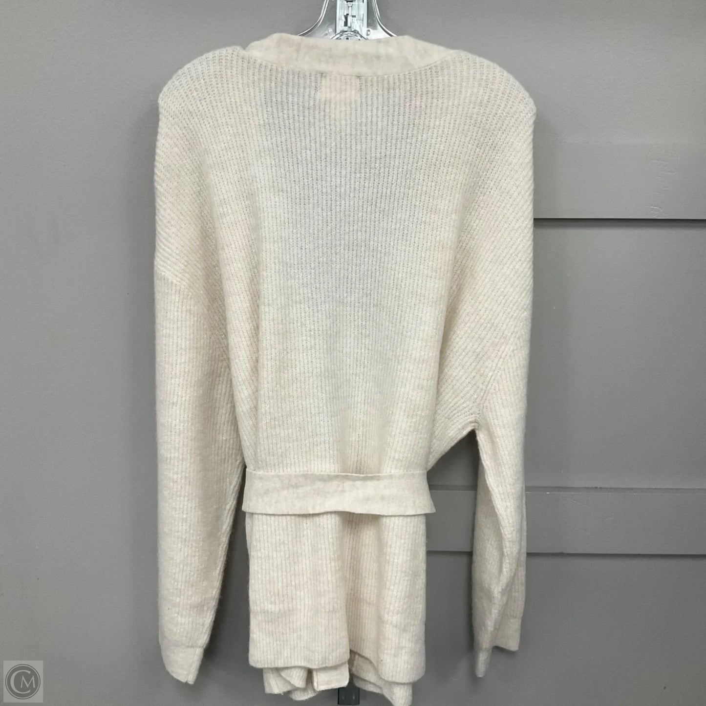 Cardigan By H&m In Cream, Size: M