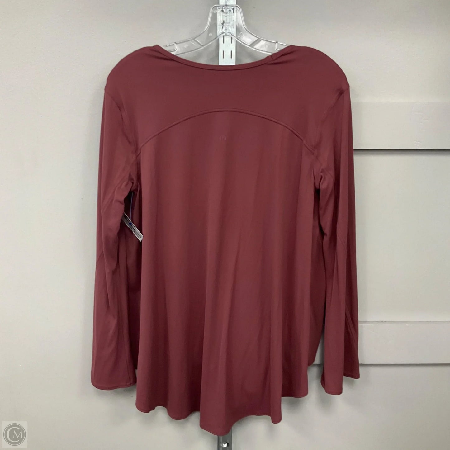 Top Long Sleeve By Lululemon In Mauve, Size: 10