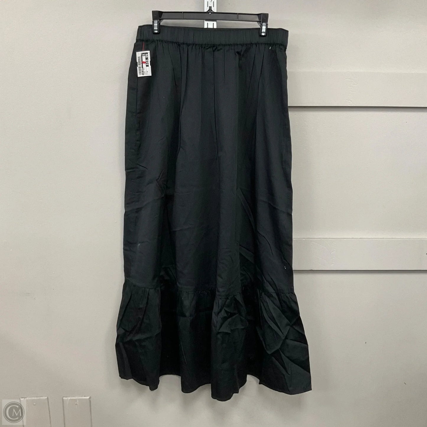 Skirt Maxi By The Drop In Black, Size: M