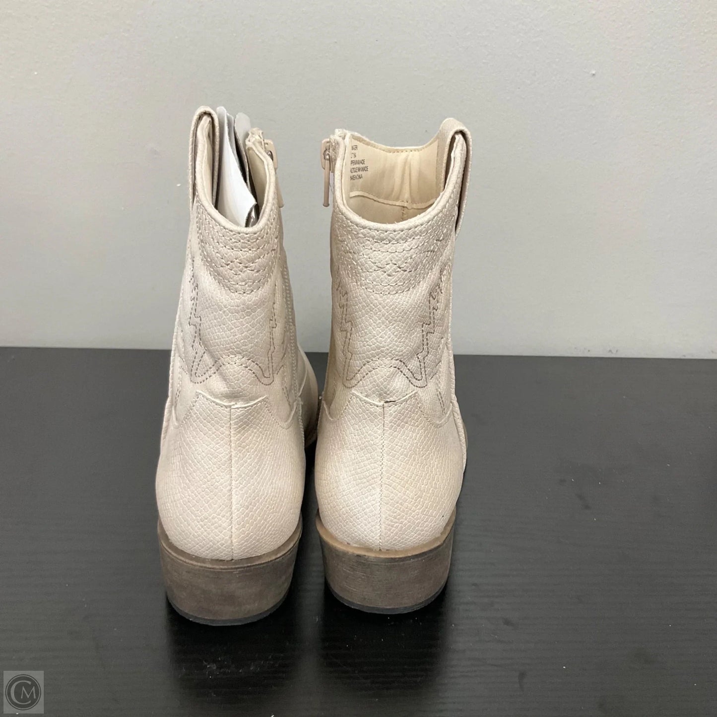 Boots Western By Coconuts In White, Size: 7.5