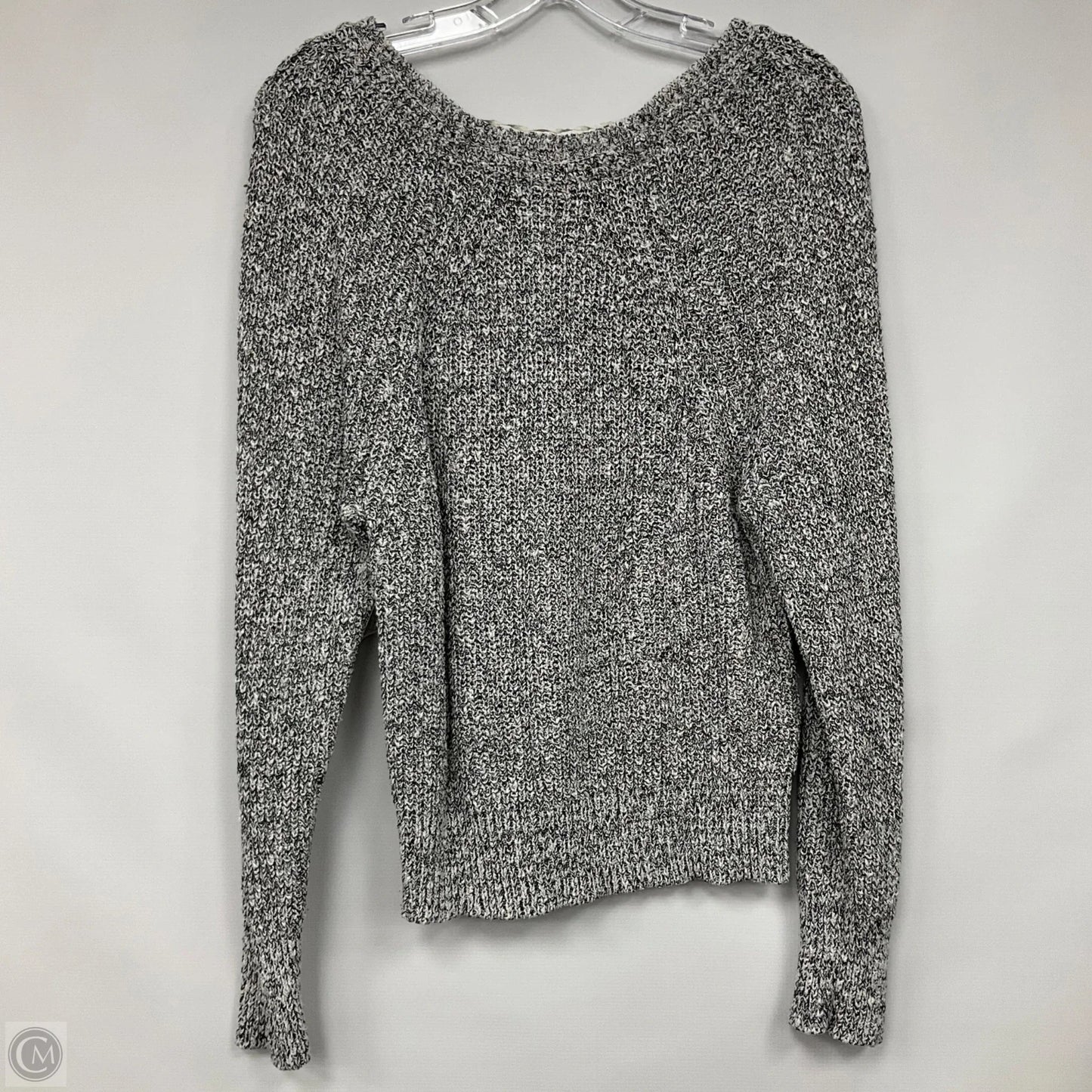 Sweater By Free People In Black & Grey, Size: M