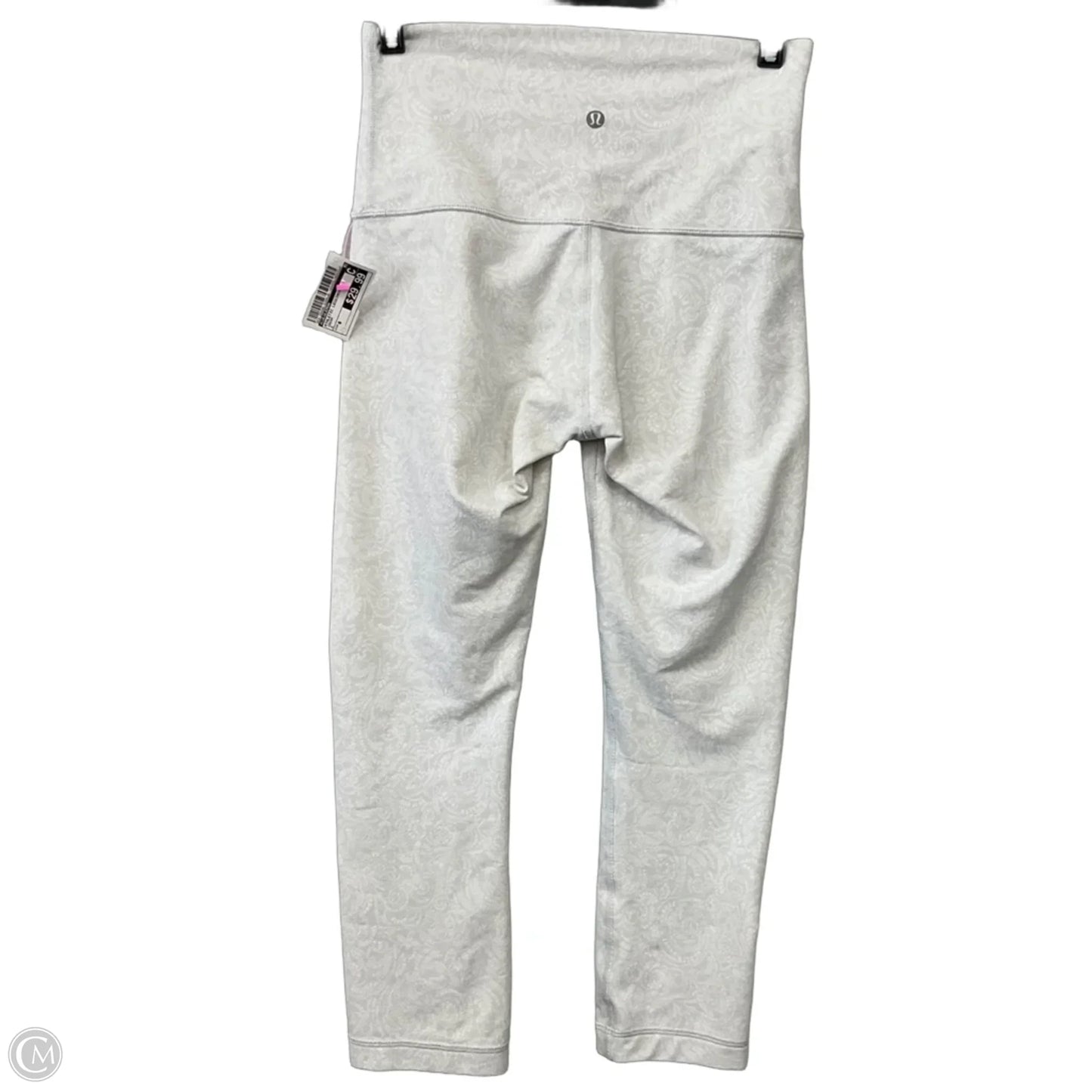 Athletic Leggings By Lululemon In Cream, Size: 6