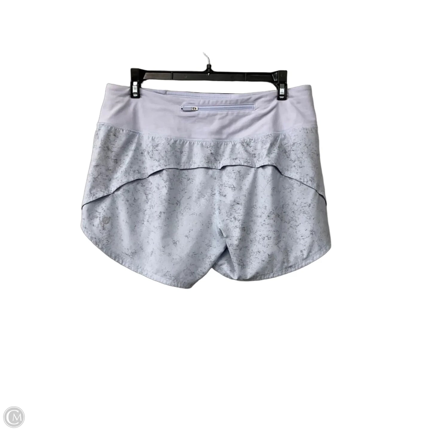 Athletic Shorts By Lululemon In Blue, Size: 8