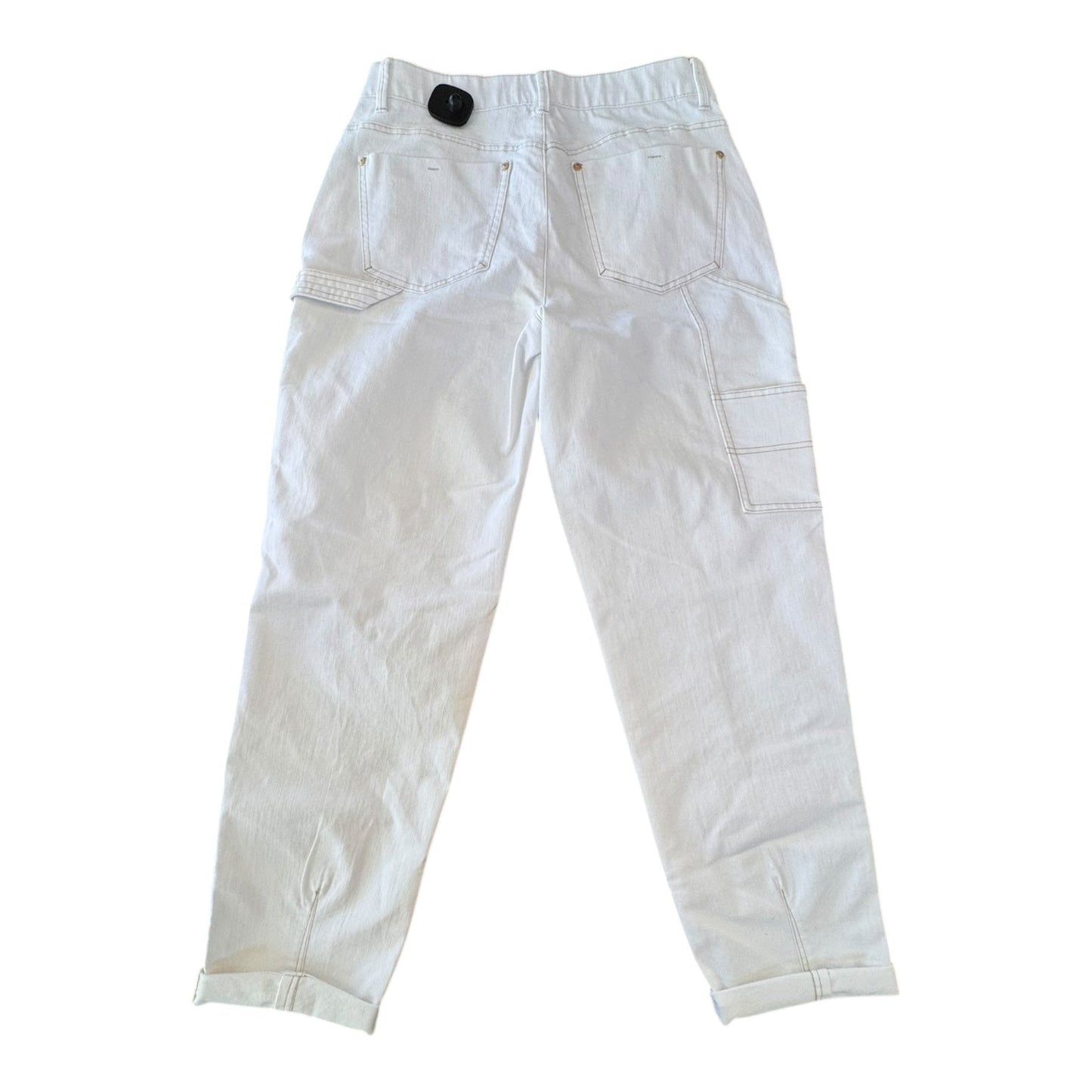 Jeans Boyfriend By Democracy In White, Size:10