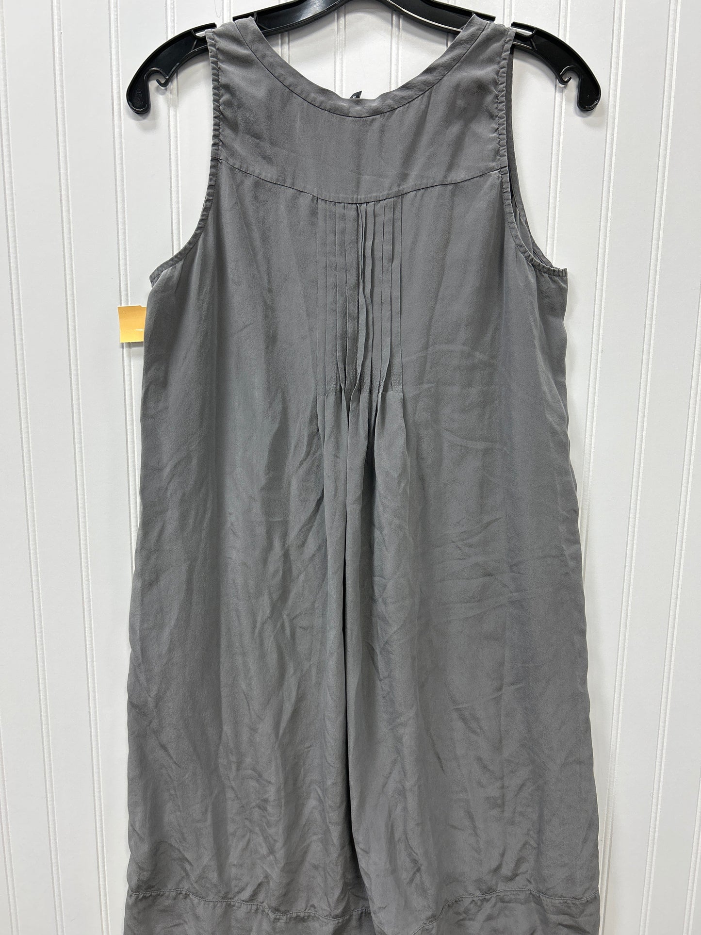 Dress Casual Midi By Eileen Fisher In Grey, Size:M