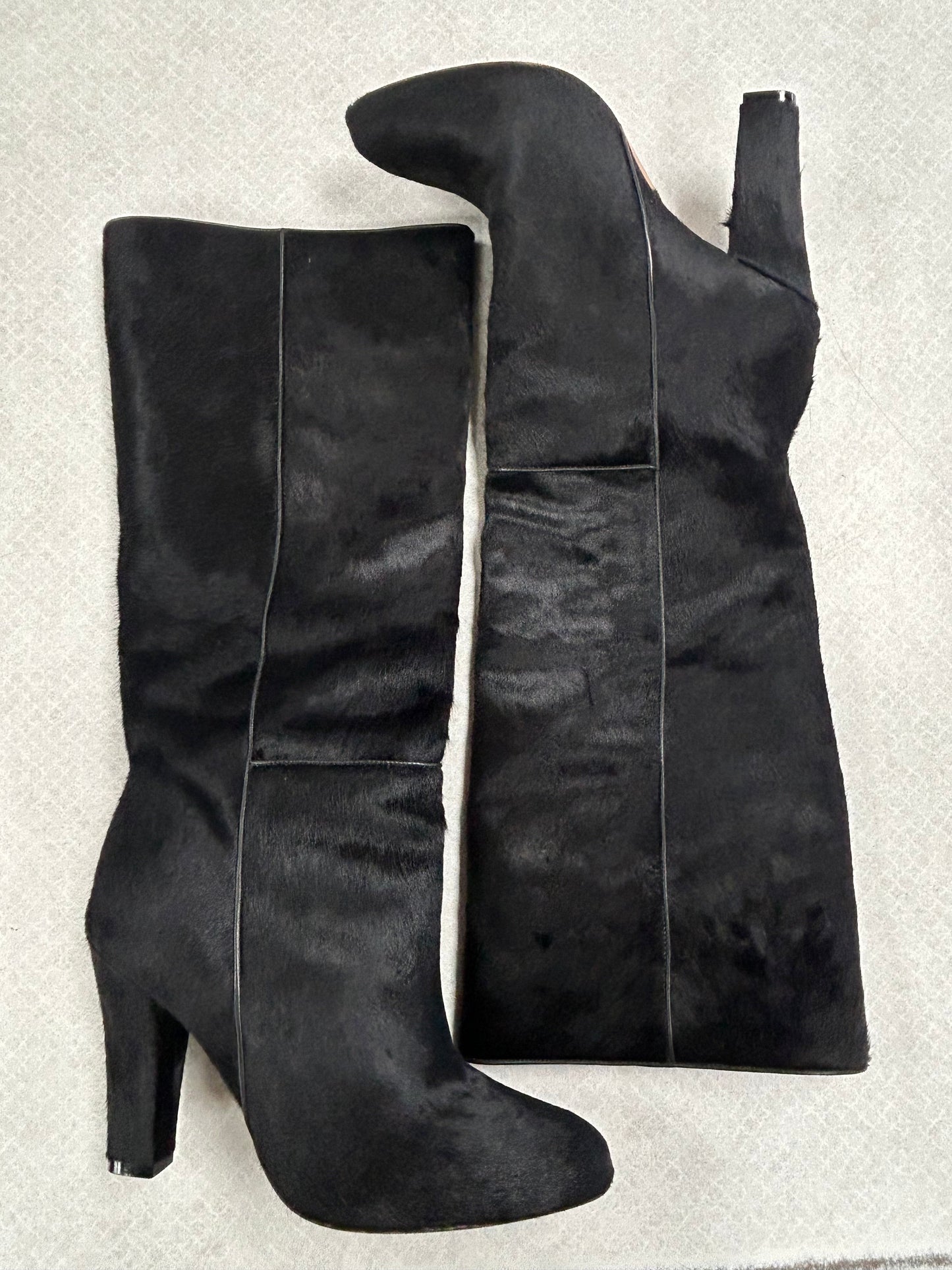 Boots Knee Heels By Alexandre Birman In Black, Size: 10.5