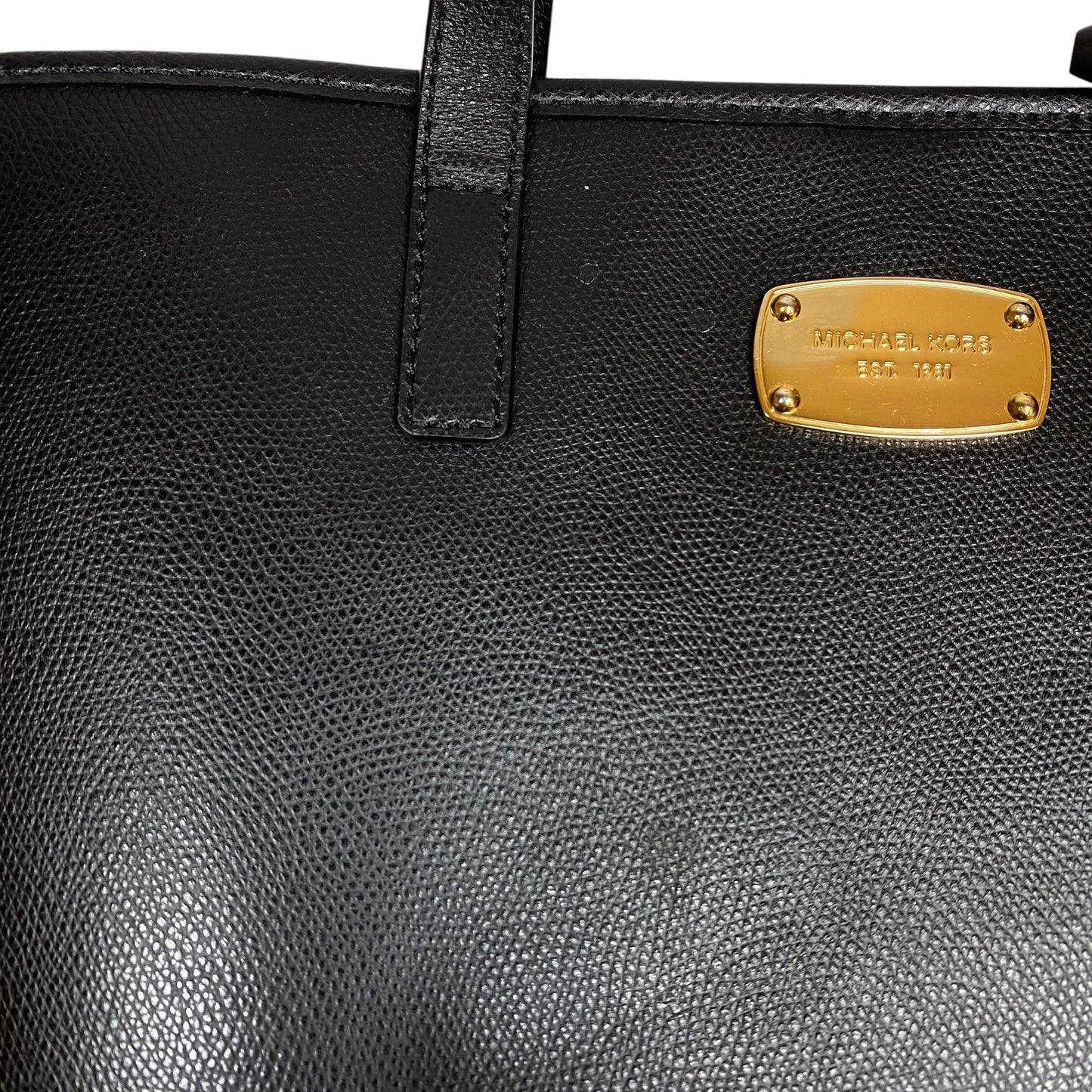 Handbag Designer By Michael Kors In Black, Size:Medium