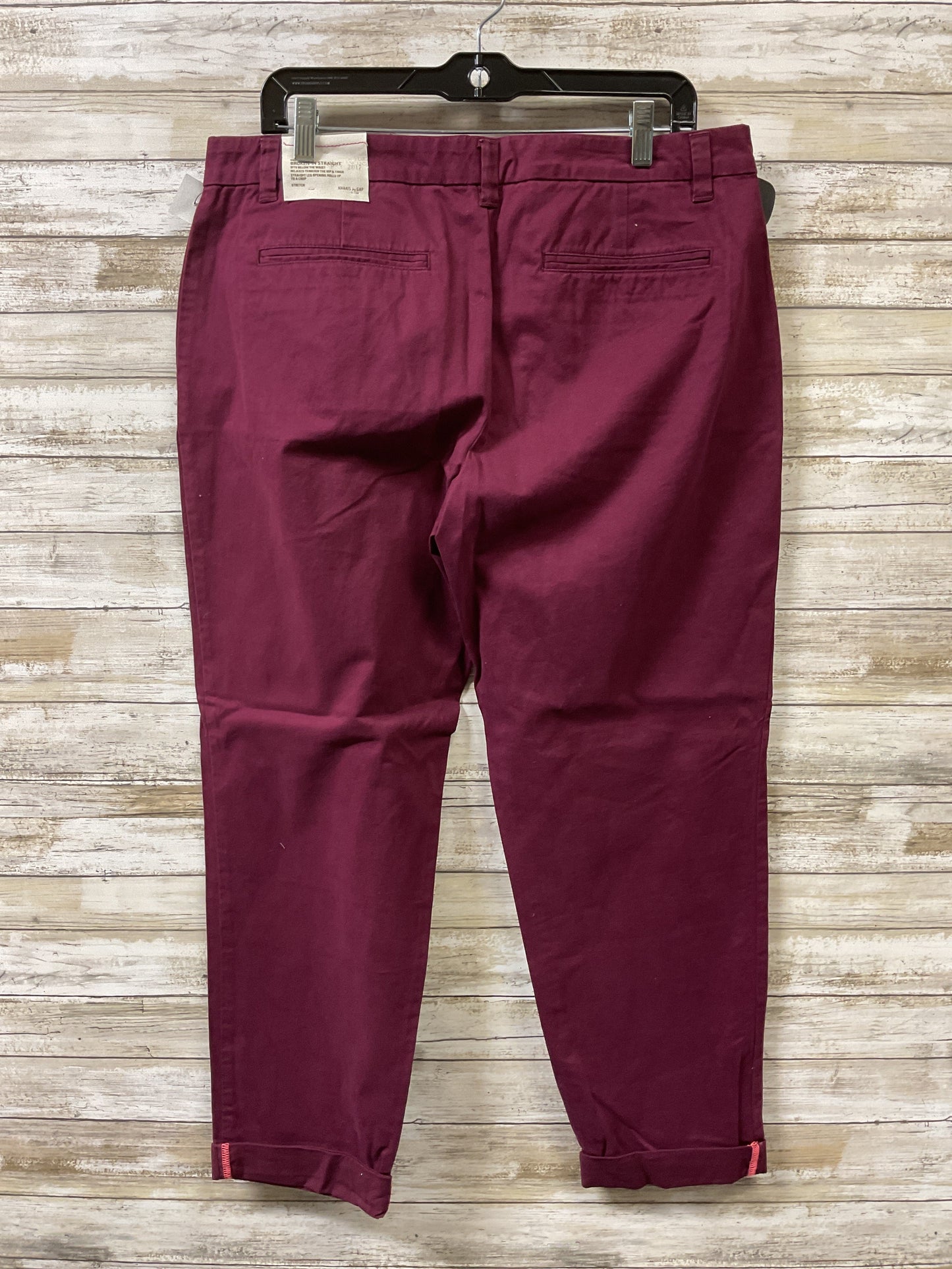 Pants Chinos & Khakis By Gap In Purple, Size:12