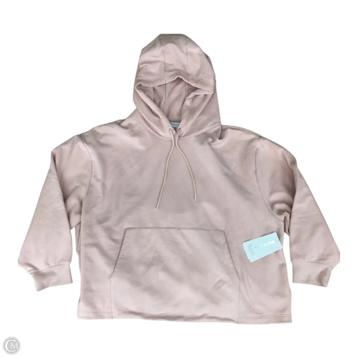 Athletic Sweatshirt Hoodie By Athleta In Pink, Size: 3x