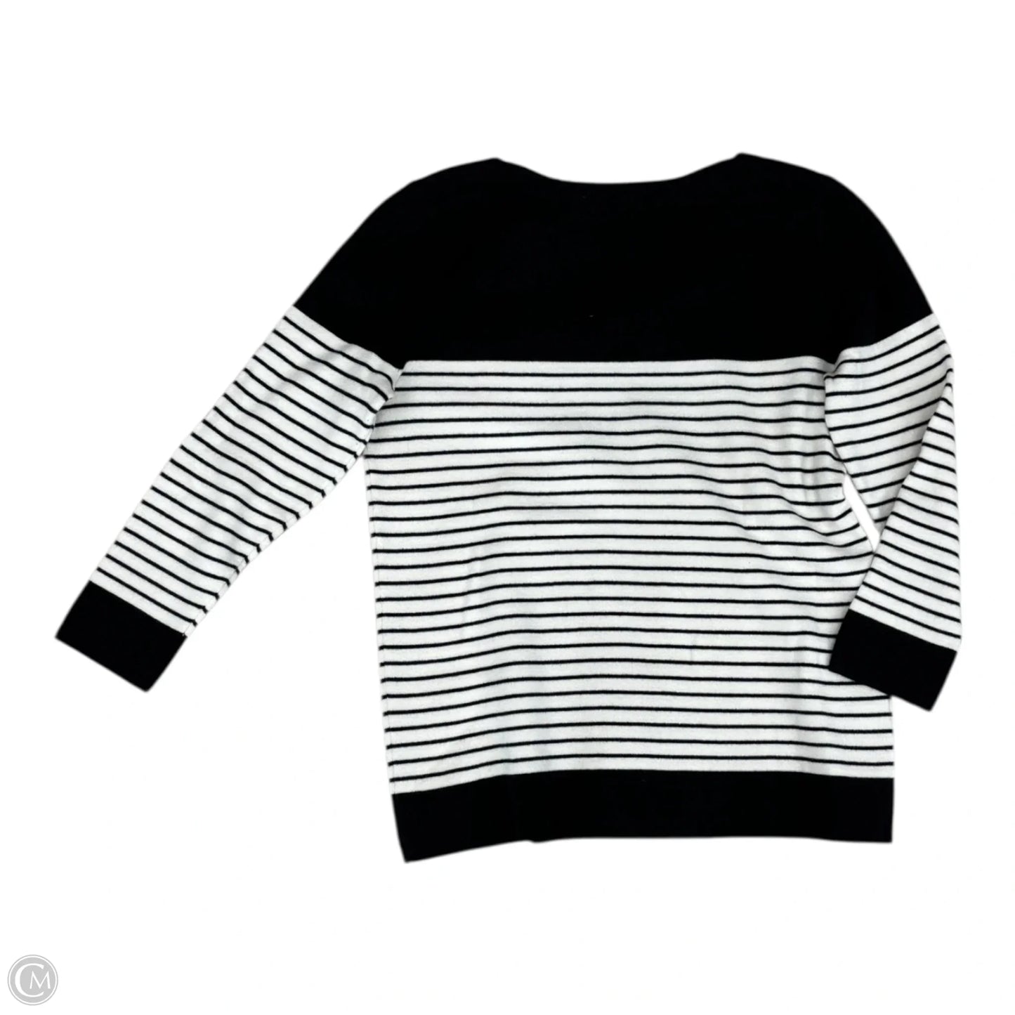Sweater By Loft In Striped Pattern, Size: S