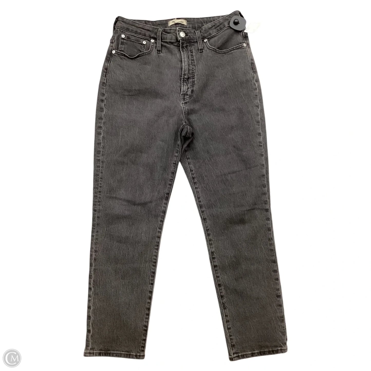Jeans Boyfriend By Madewell In Black, Size: 8