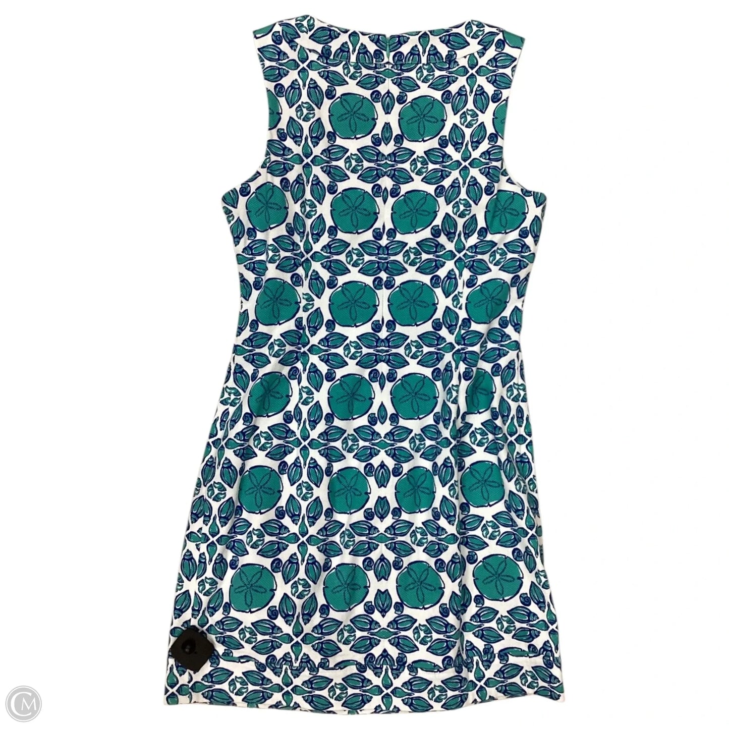 Dress Casual Midi By Vineyard Vines In Teal, Size: M