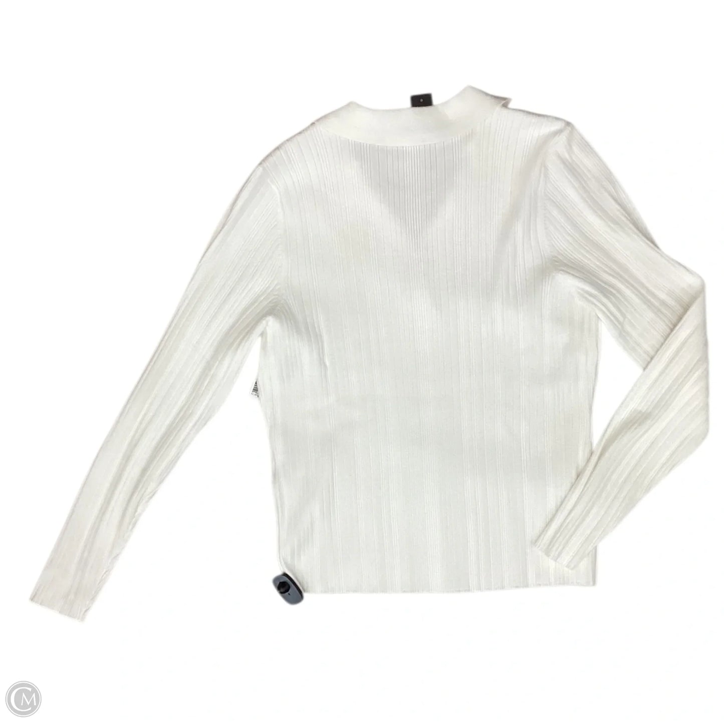 Sweater By White House Black Market In White, Size: Xl