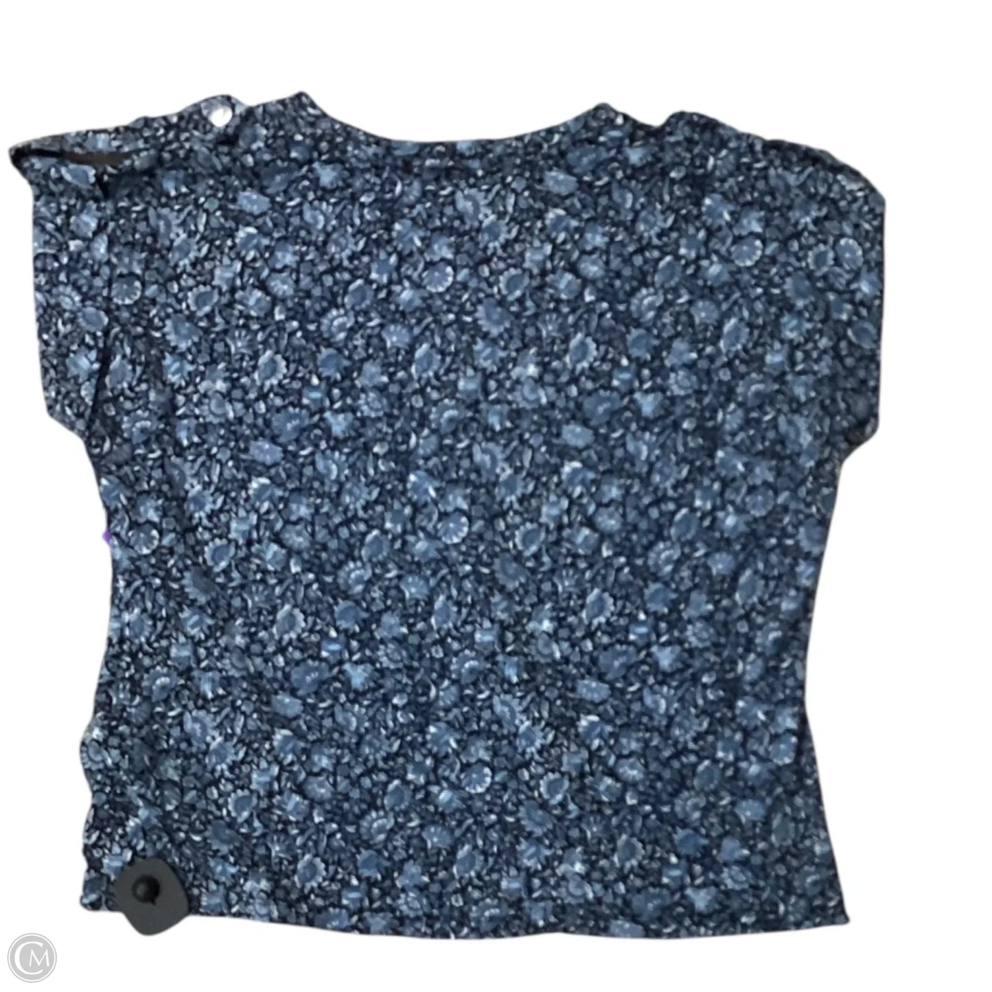 Blouse Sleeveless By Lucky Brand In Blue, Size: M