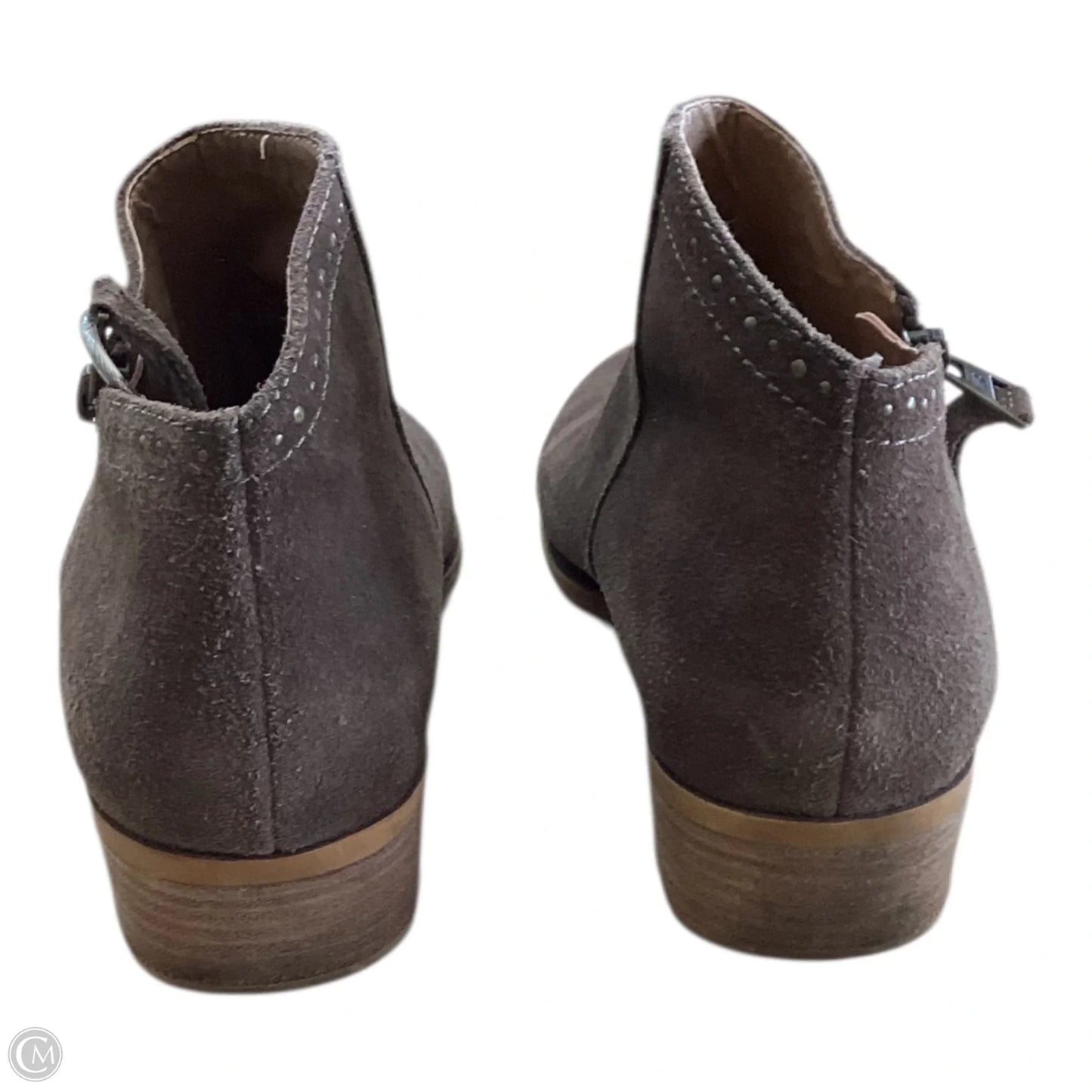 Boots Ankle Heels By Lucky Brand In Black, Size: 8.5