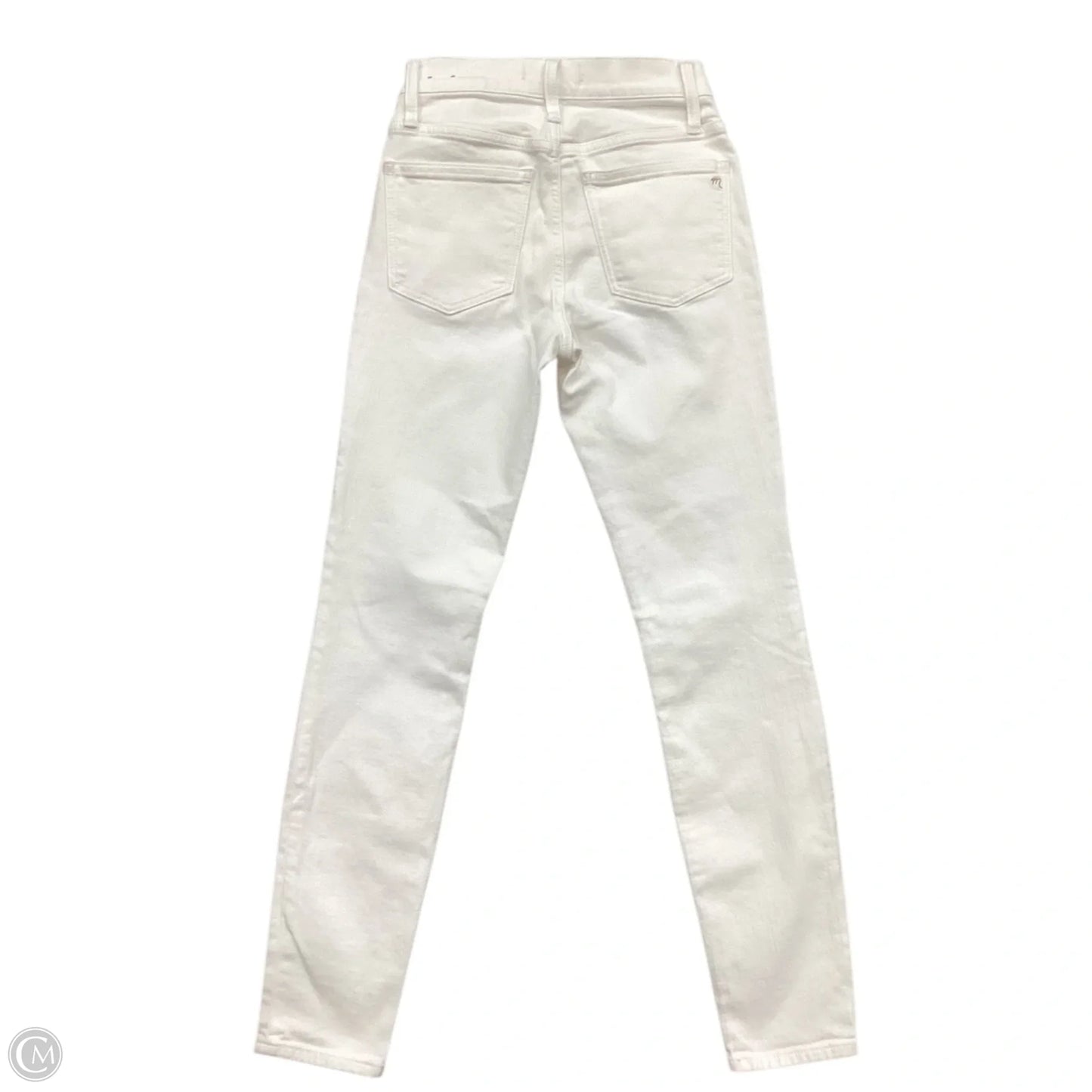 Jeans Skinny By Madewell In White, Size: 0