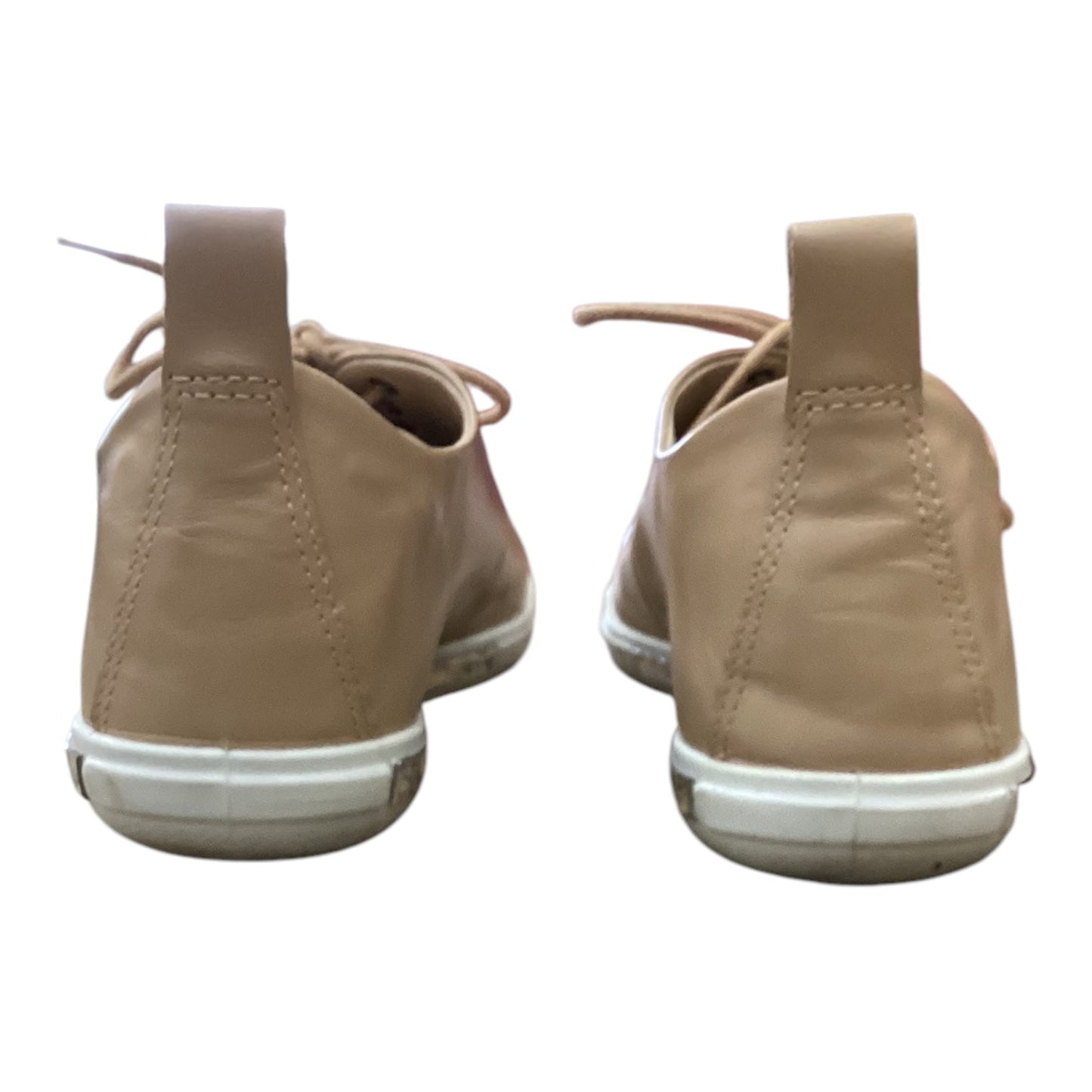 Shoes Flats By Ecco In Tan, Size: 10