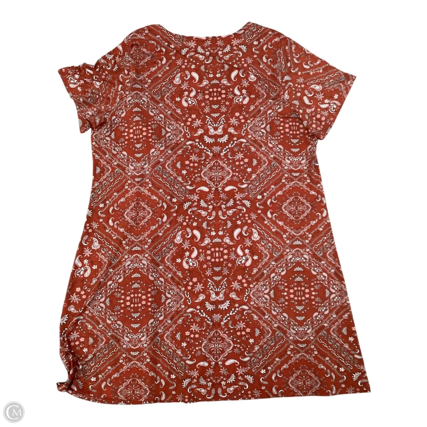 Dress Casual Short By Cj Banks In Paisley Print, Size: 1x