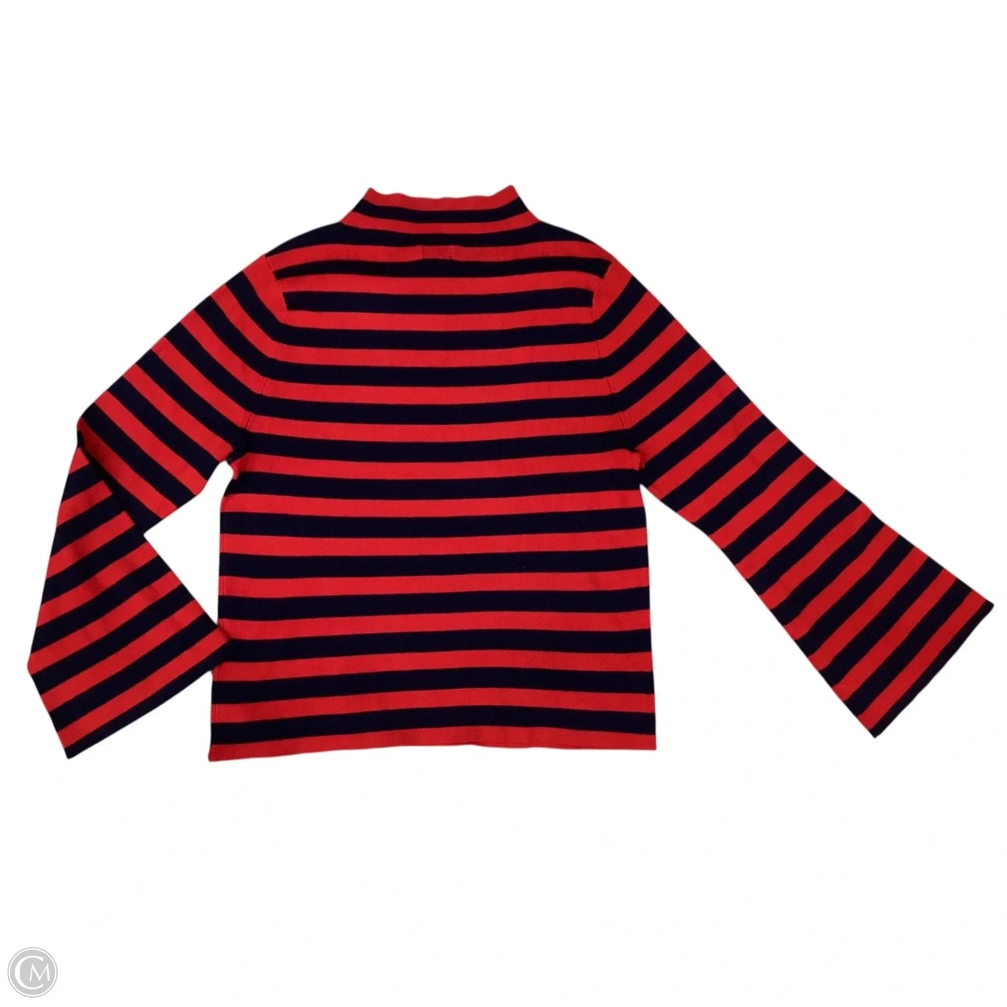 Sweater By Anthropologie In Striped Pattern, Size: 3x