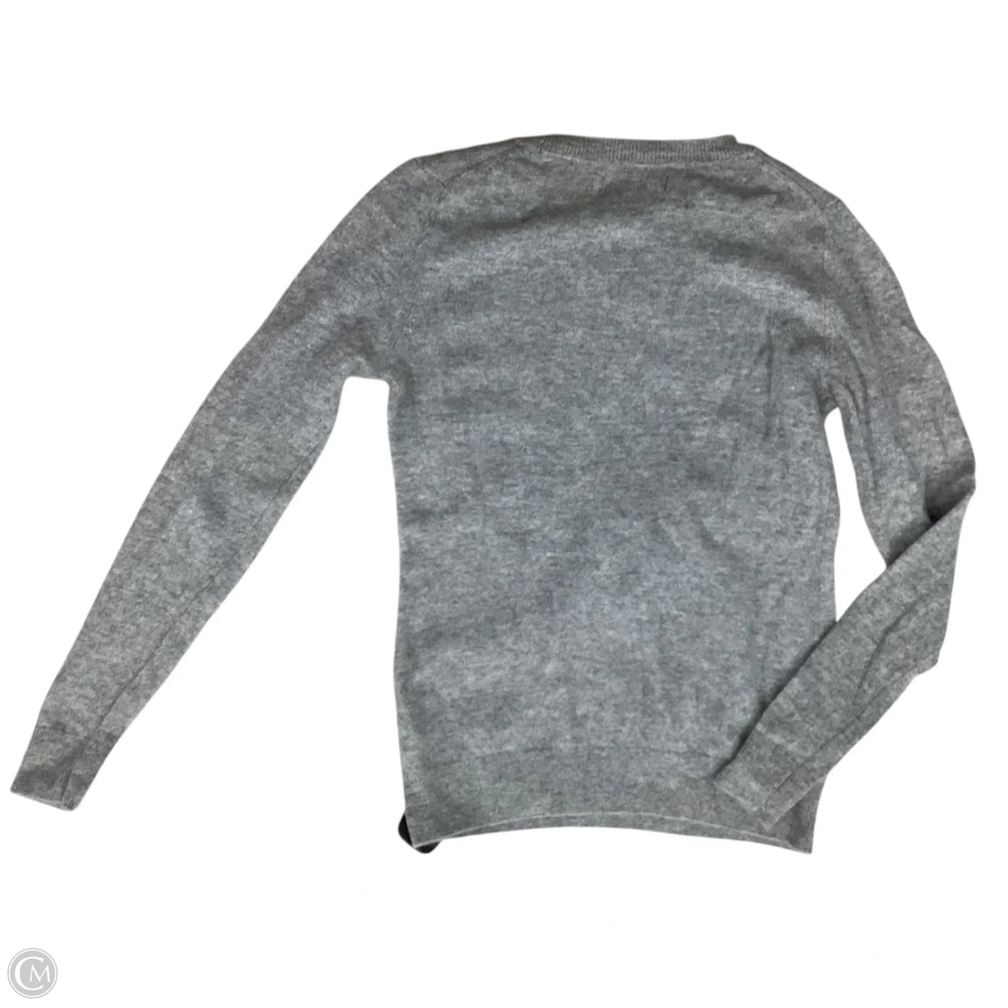 Sweater Cashmere By T Tahari In Grey, Size: S