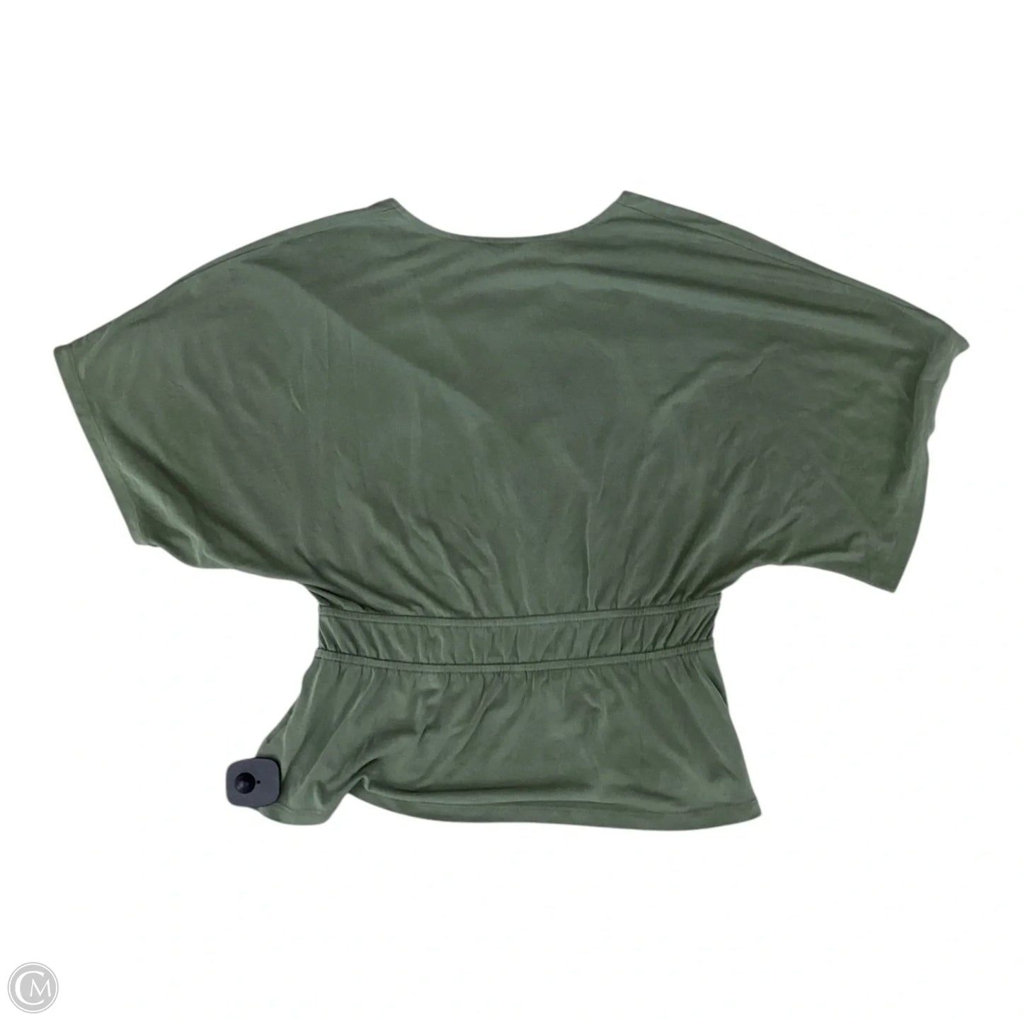 Blouse Short Sleeve By Lucky Brand In Green, Size: M