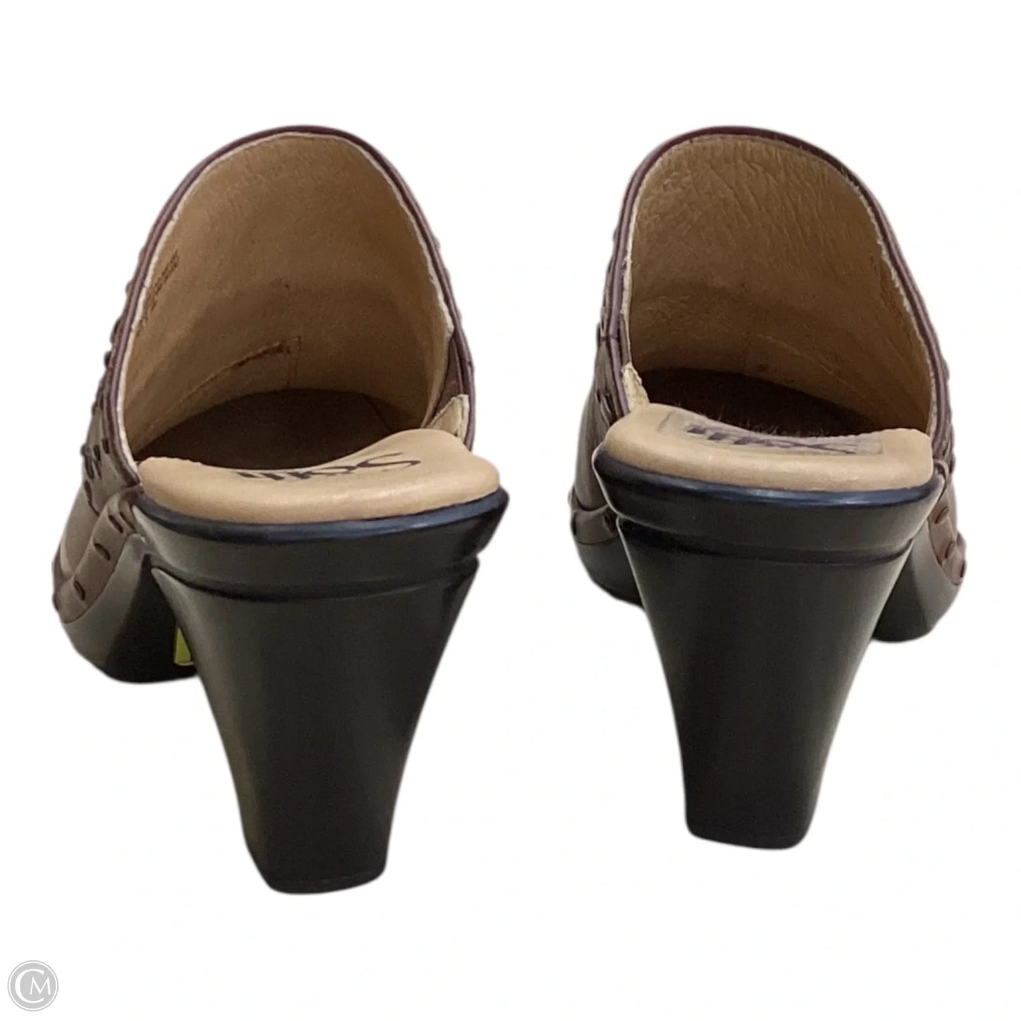 Shoes Heels Block By Sofft In Brown, Size: 7