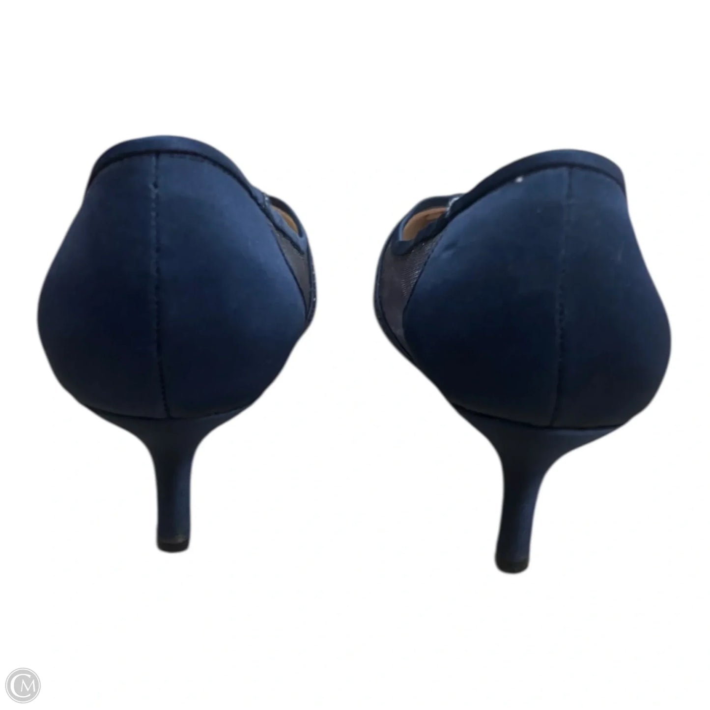 Shoes Heels Kitten By Cmc In Navy, Size: 7.5