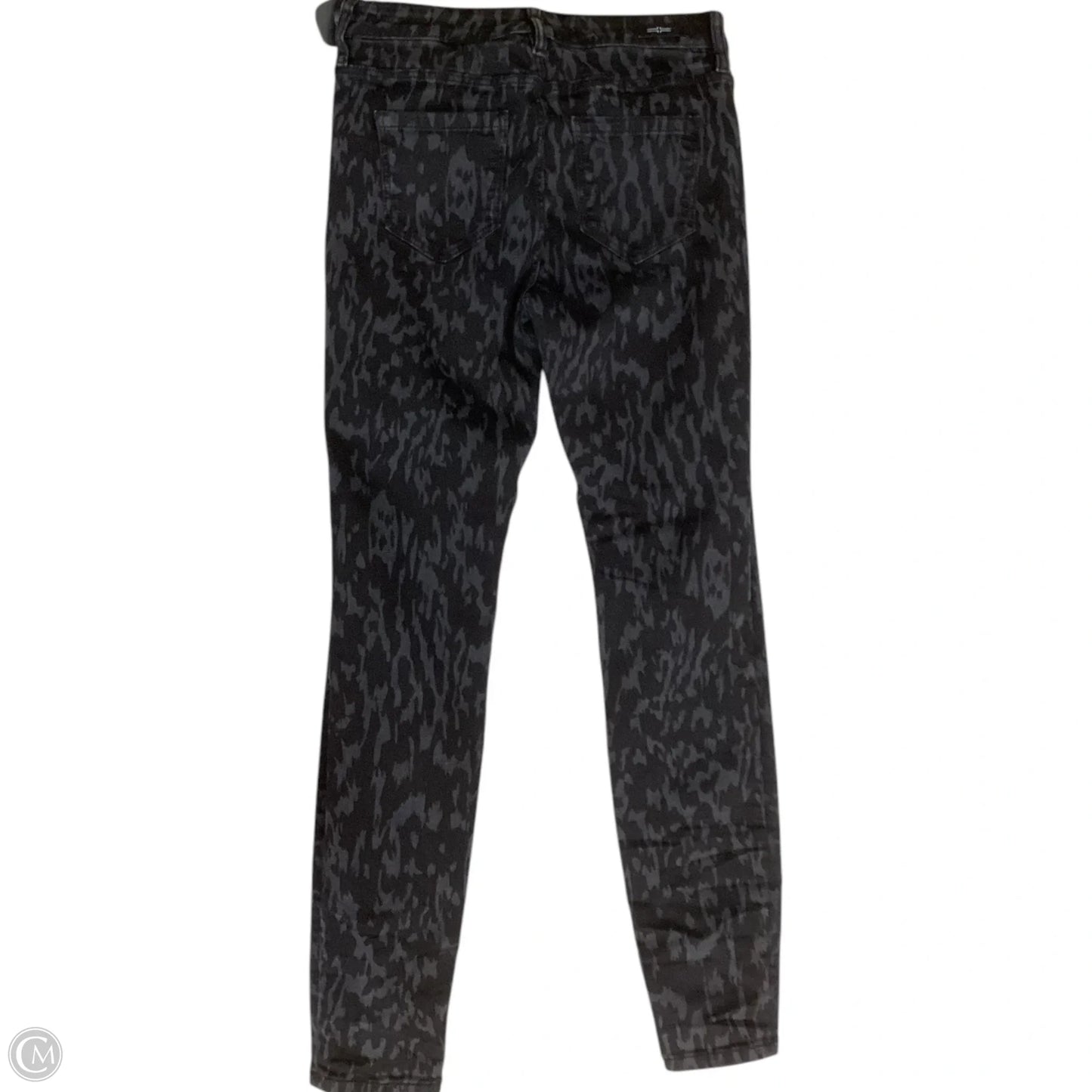 Jeans Skinny By Liverpool In Black & Grey, Size: 4