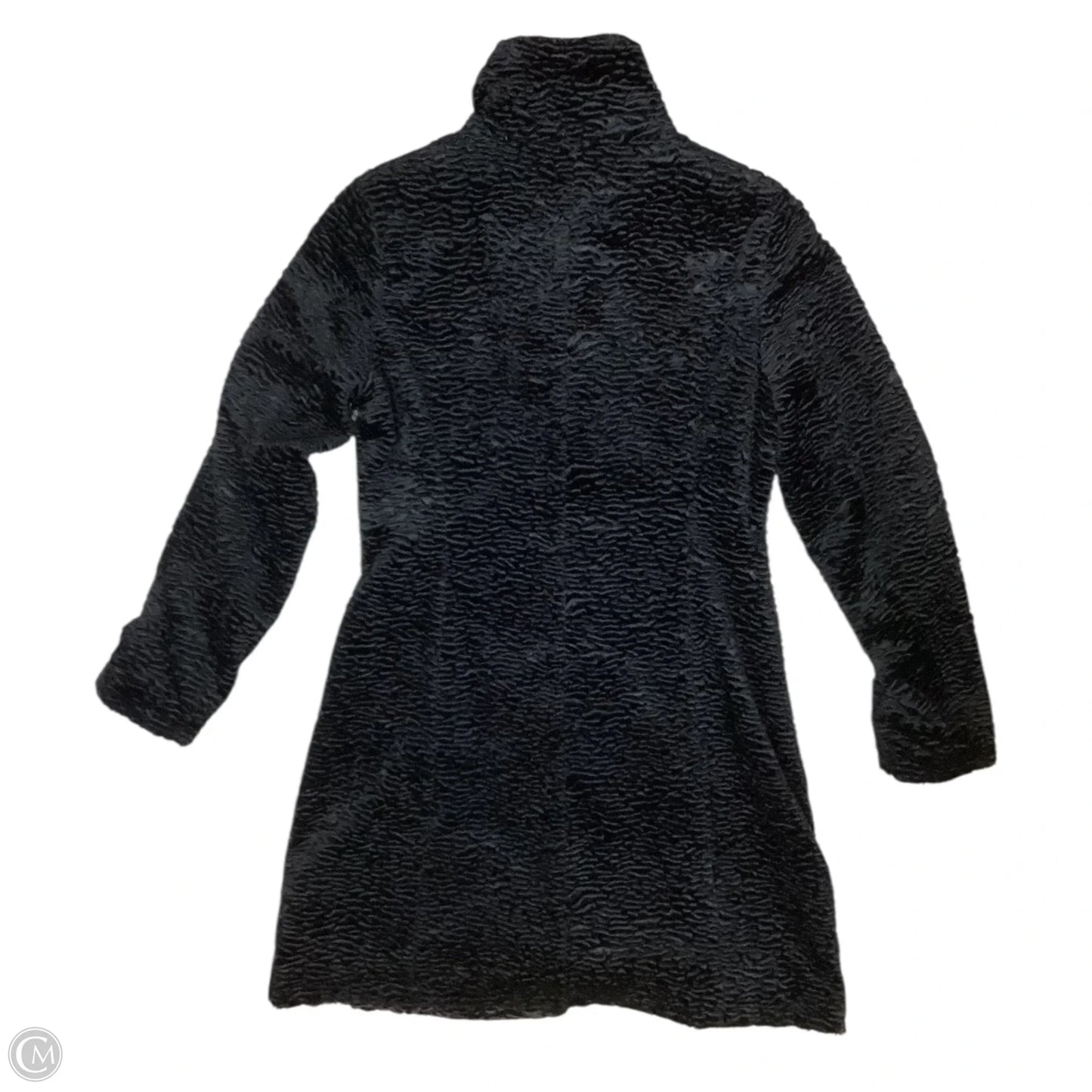 Coat Faux Fur & Sherpa By White House Black Market In Black, Size: S