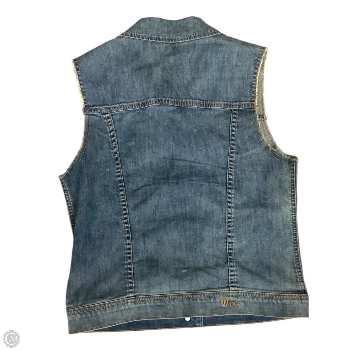 Vest Other By Kut In Blue Denim, Size: M