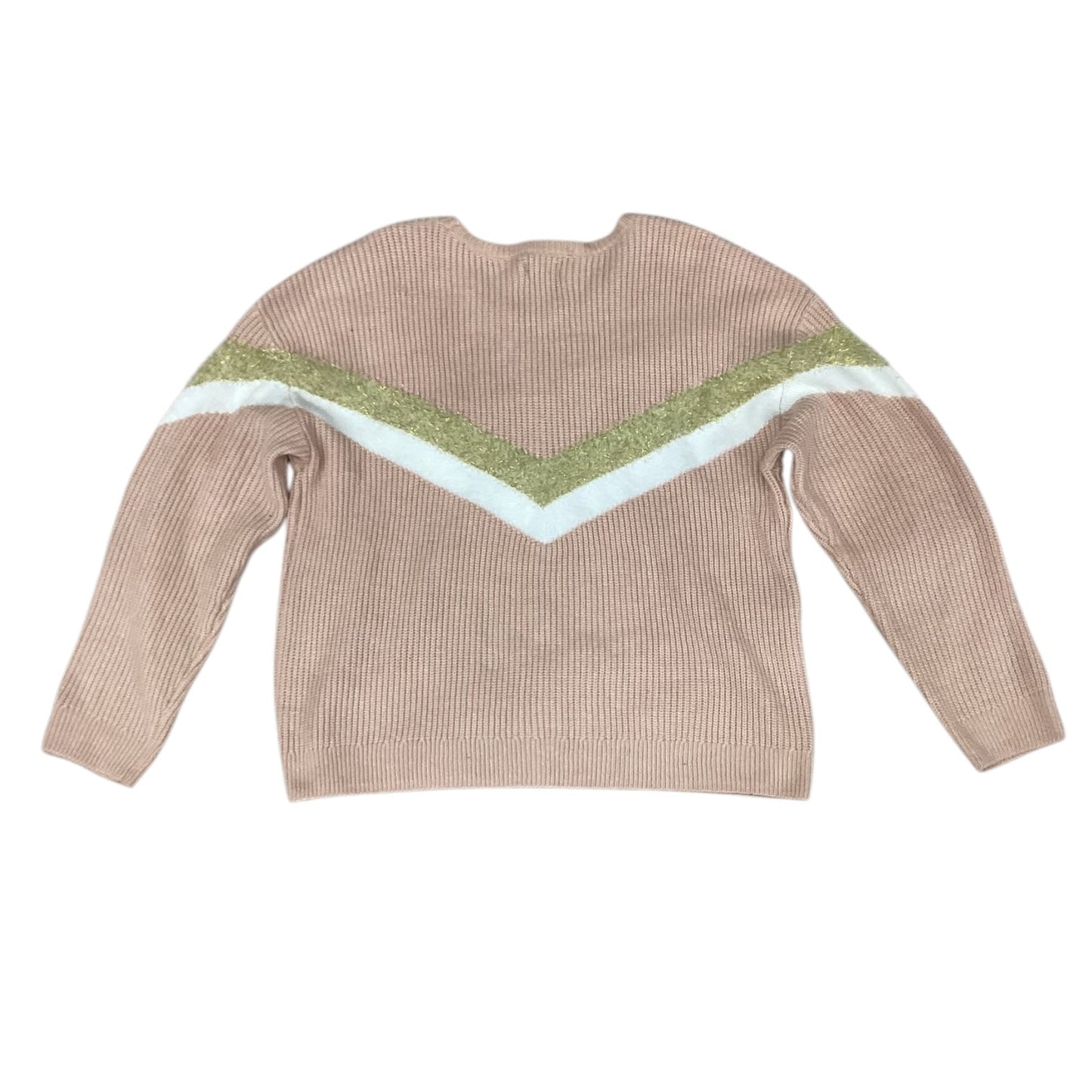 Sweater By Nine West In Peach, Size: 2x