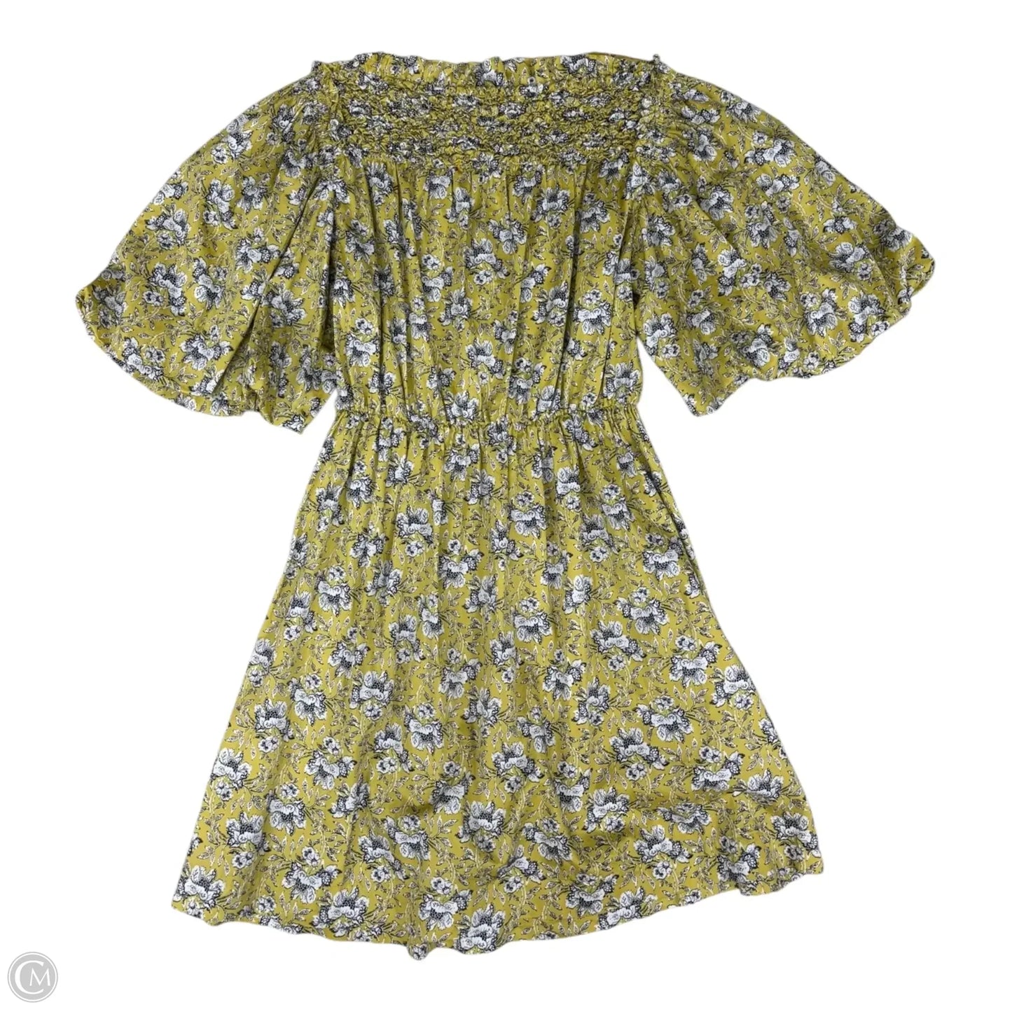 Dress Casual Short By Rebecca Taylor In Gold, Size: Xs