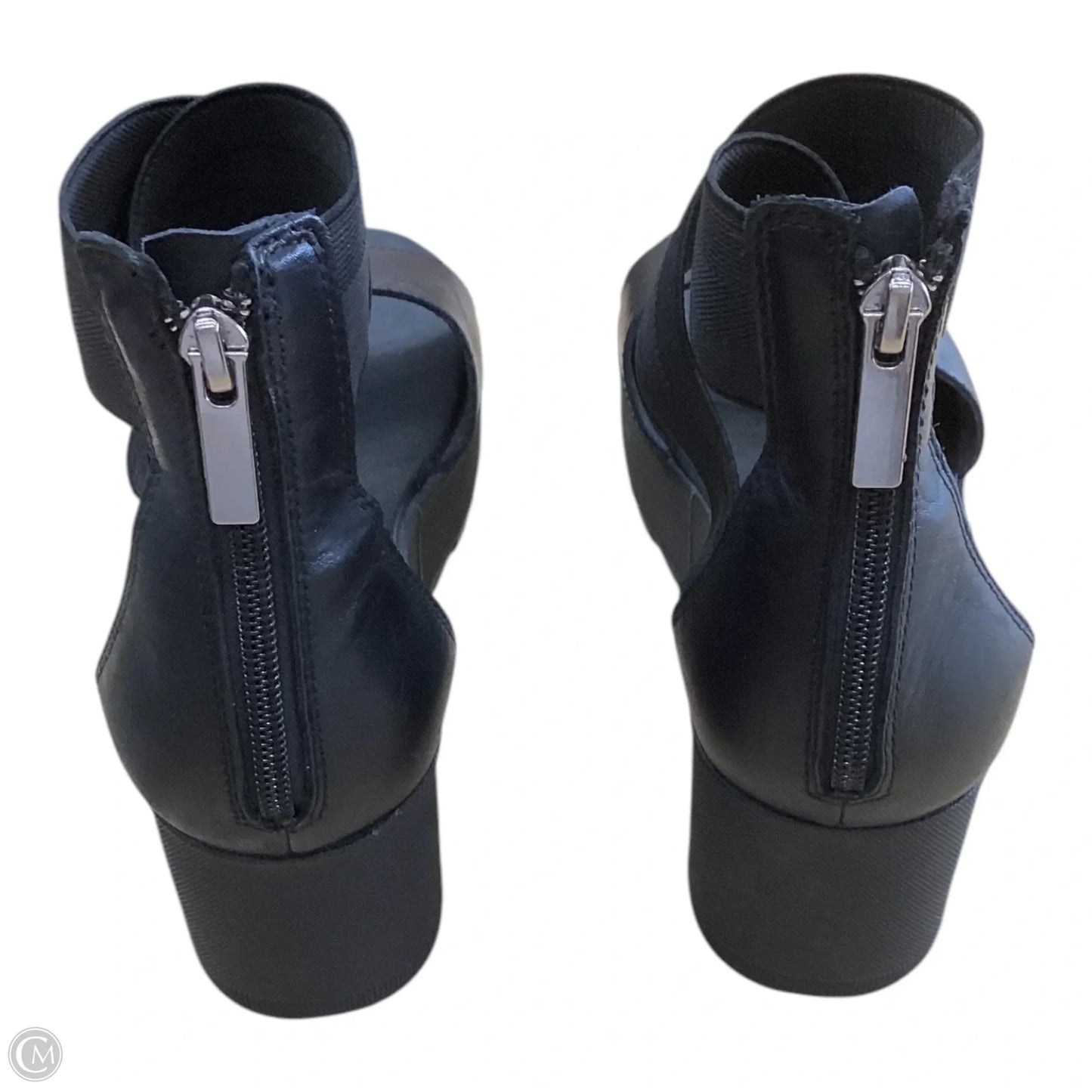 Sandals Heels Wedge By Sorel In Black, Size: 9.5
