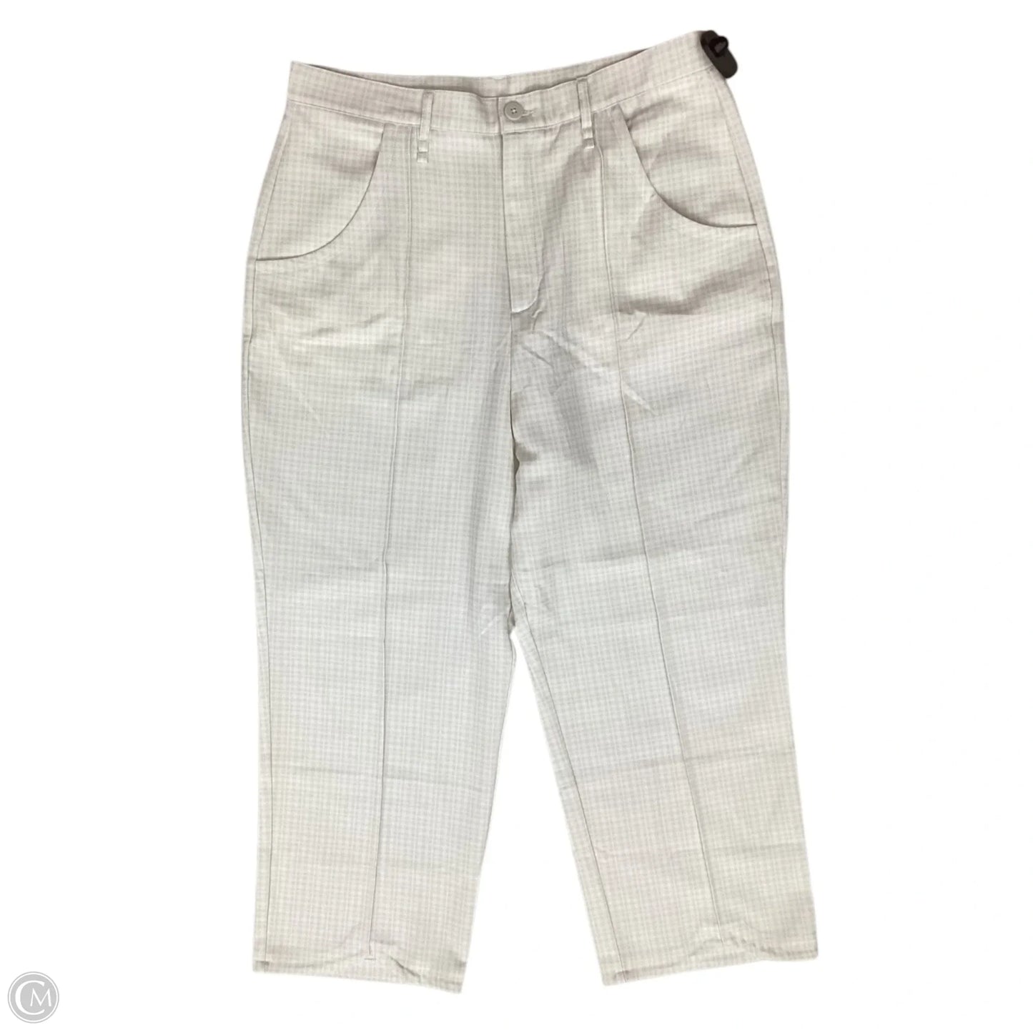 Athletic Pants By Clothes Mentor In Tan & White, Size: Xl