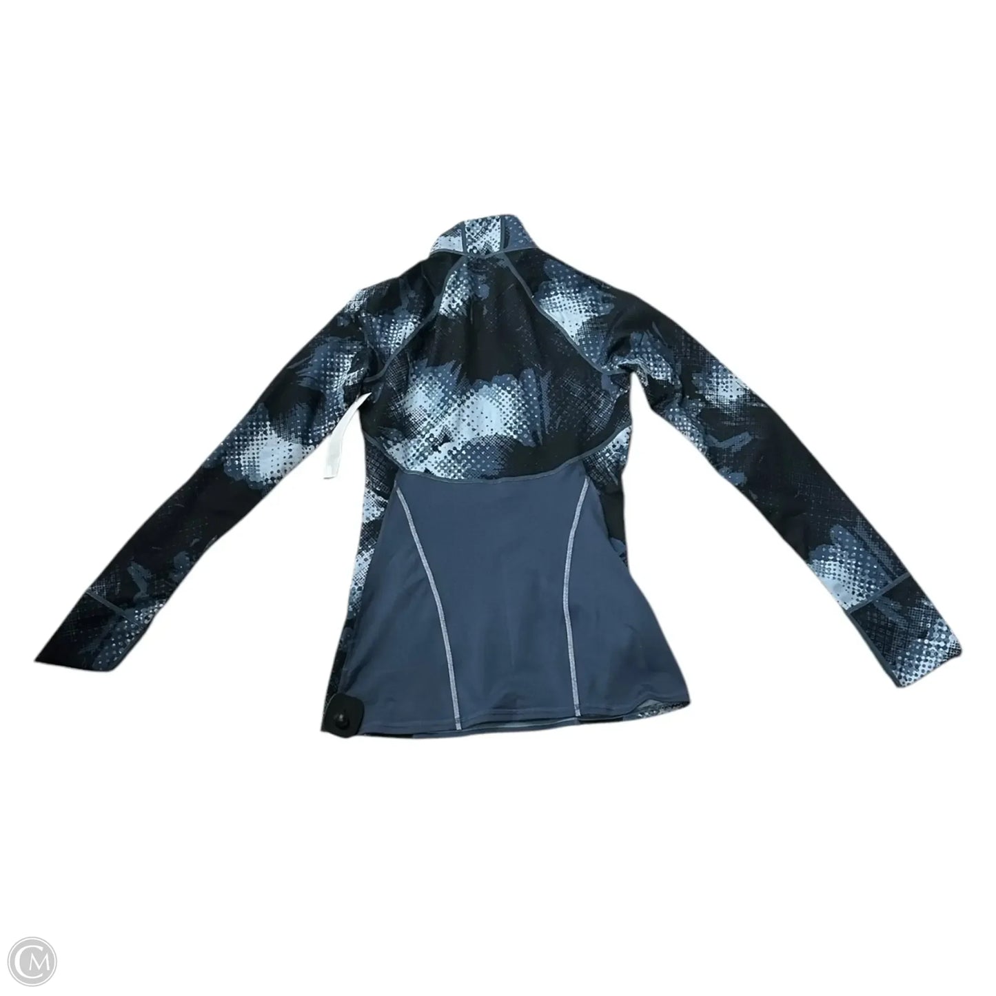 Athletic Top Long Sleeve Collar By Athleta In Blue, Size: Xxs