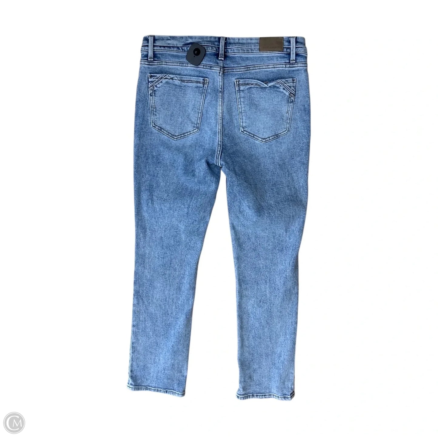 Jeans Boot Cut By Buckle Black In Blue Denim, Size: 8