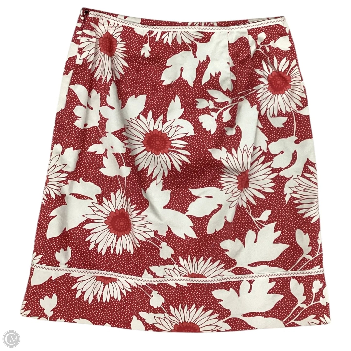 Skirt Mini & Short By Loft In Red, Size: 0