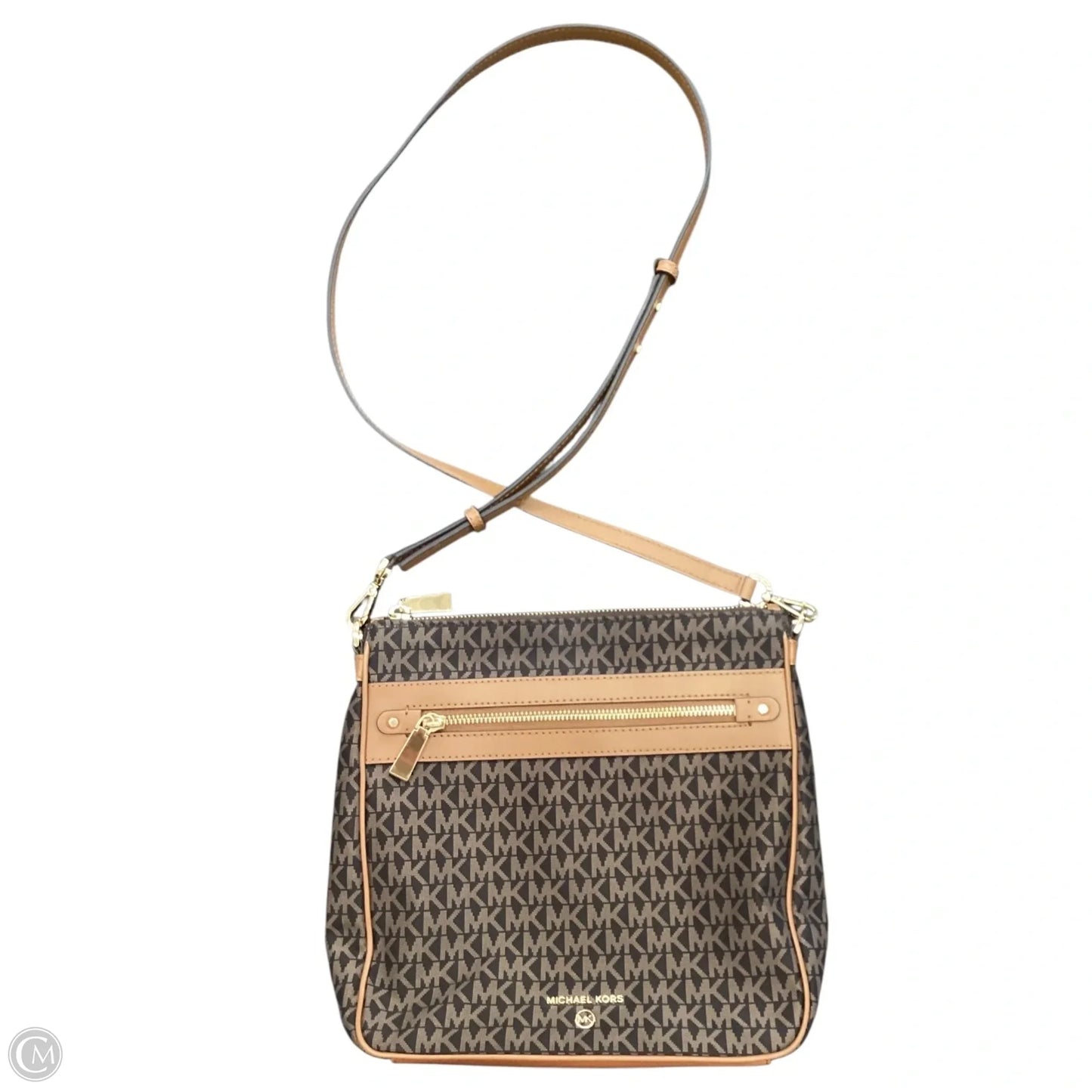 Crossbody Designer By Michael Kors, Size: Medium